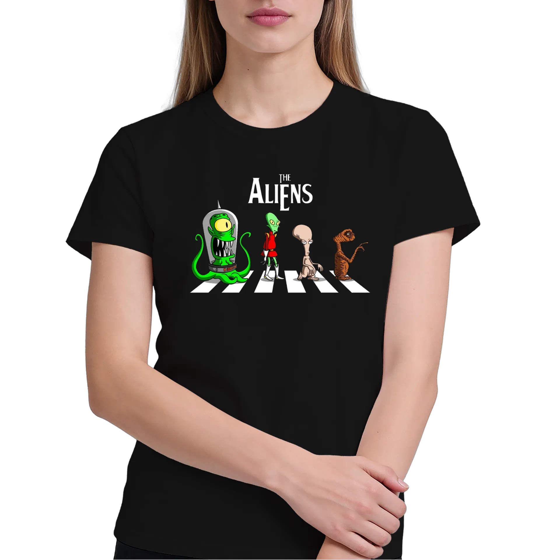 Camiseta Aliens Cartoon 100% Algodão - Imagem 4