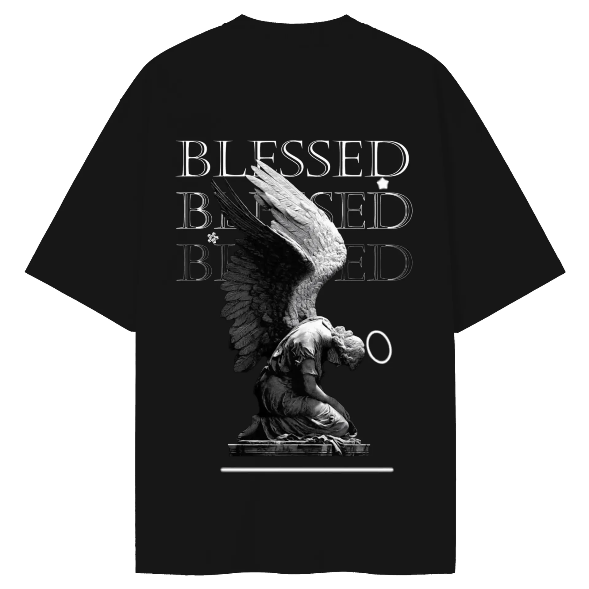 Camiseta Oversized BLESSED - Imagem 2