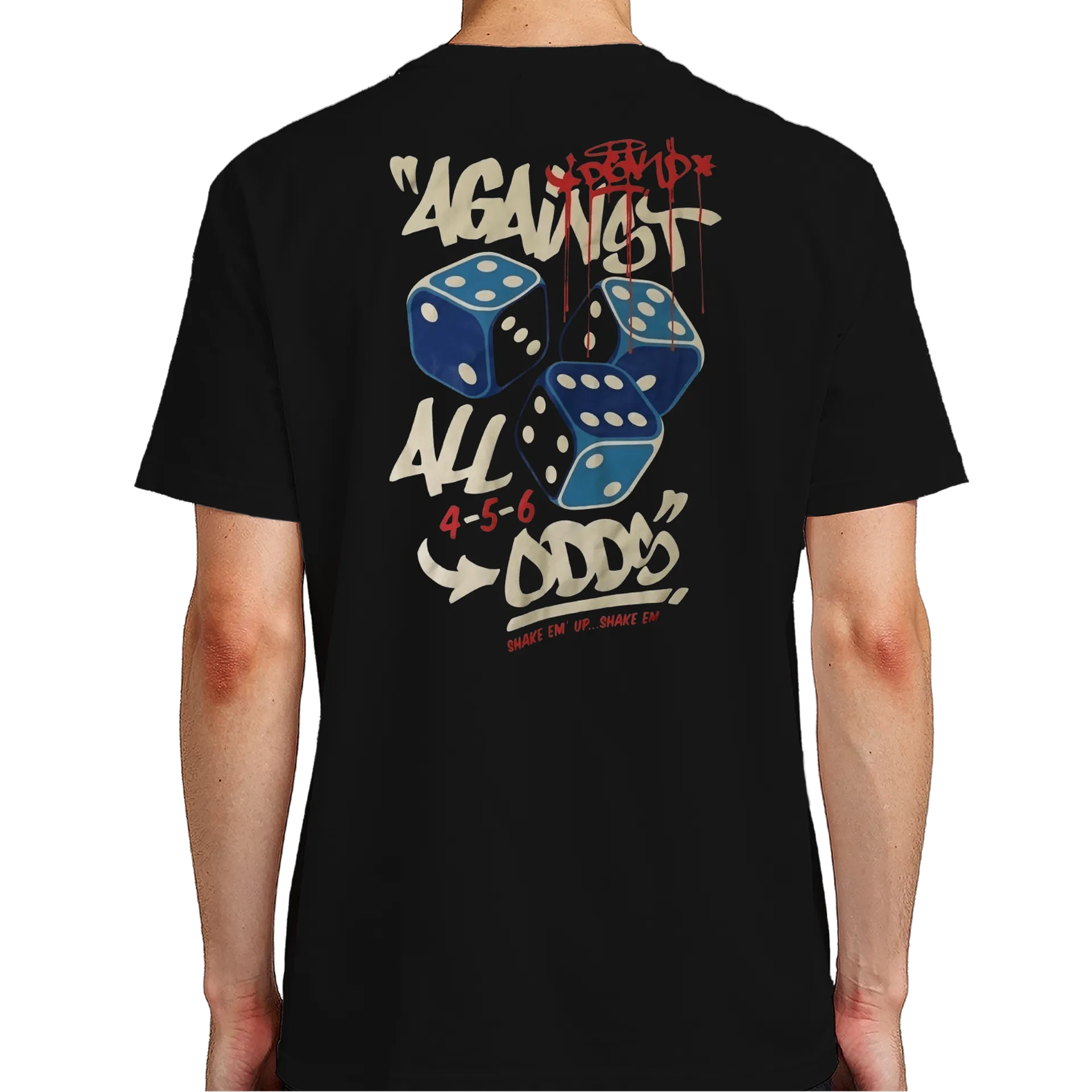 Camiseta Dados Estilo Graffiti - Imagem 7