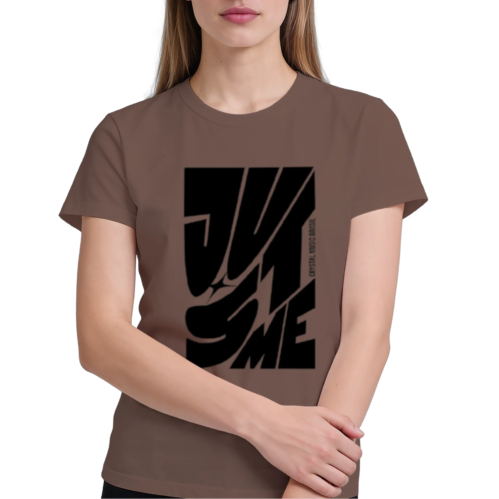 Camiseta CMB "Just Me" - Marrom - Imagem 4
