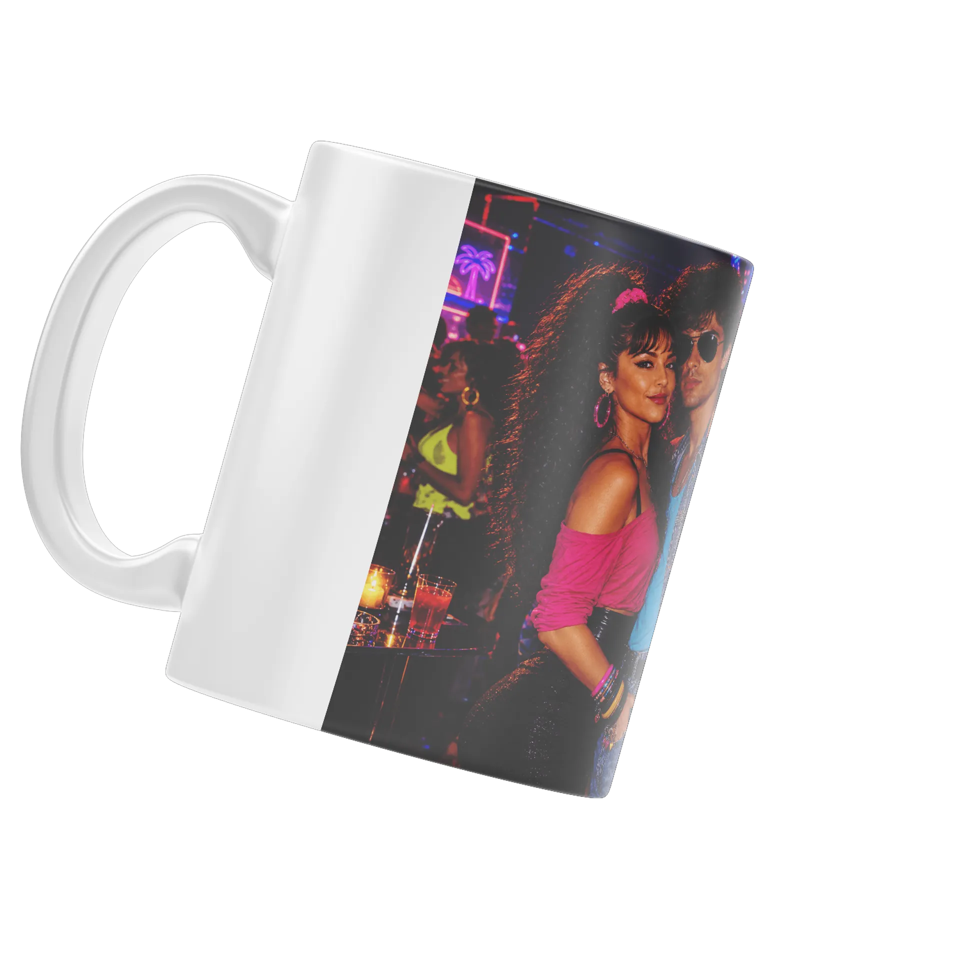 Caneca Porcelana Neon Festa 325ml - Imagem 3