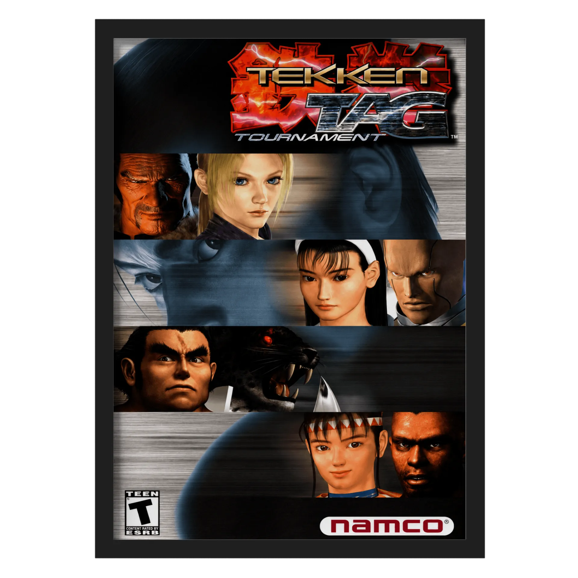 Quadro A3 TEKKEN TAG - Imagem 1