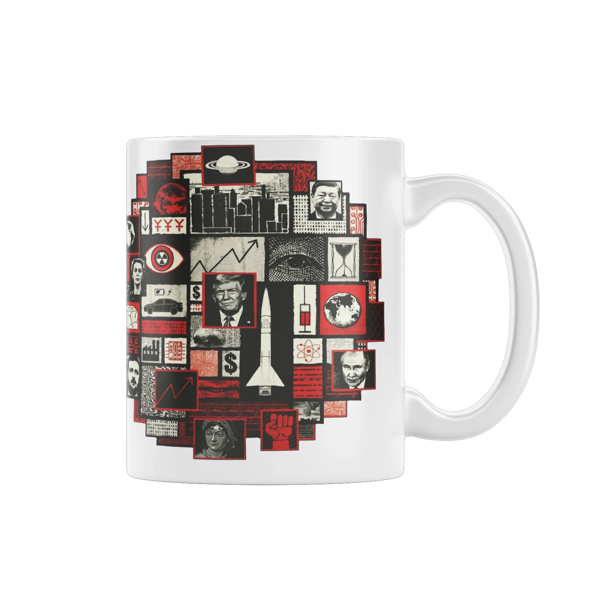 Caneca Capa Da Revista The Economist 2025 e 2026 de Aup  — imagem 1 de 4