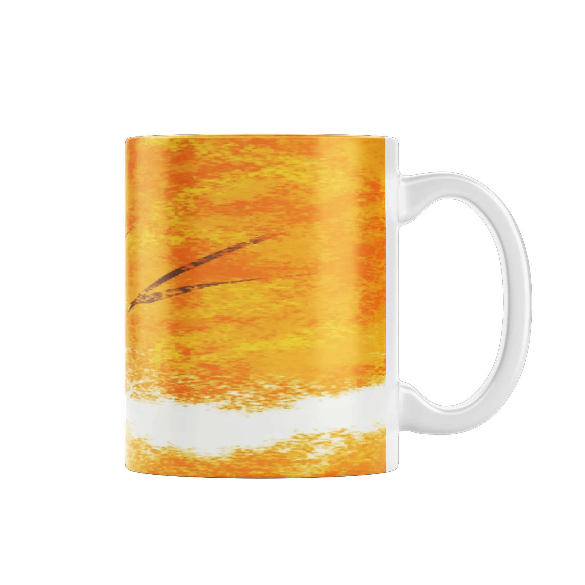 Caneca Árvore em Silhueta ao Pôr do Sol 325ml - Imagem 3