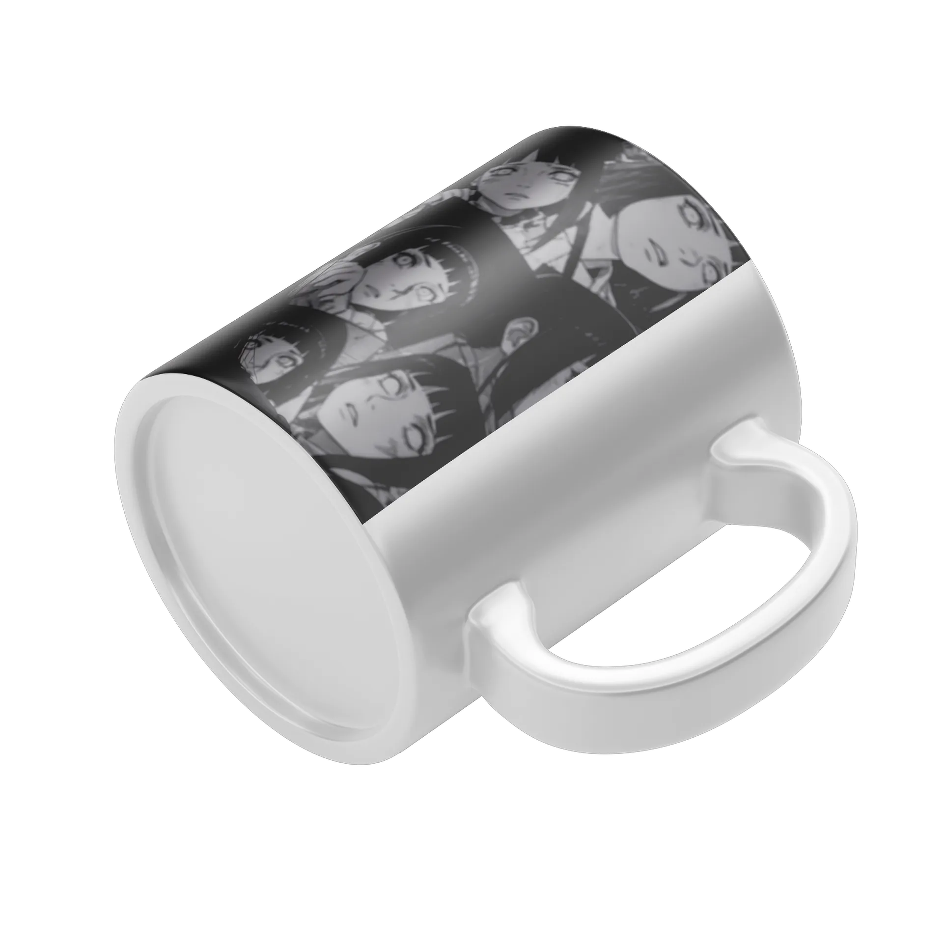 Caneca Retrato de Garota Estilo Anime 325ml - Imagem 4