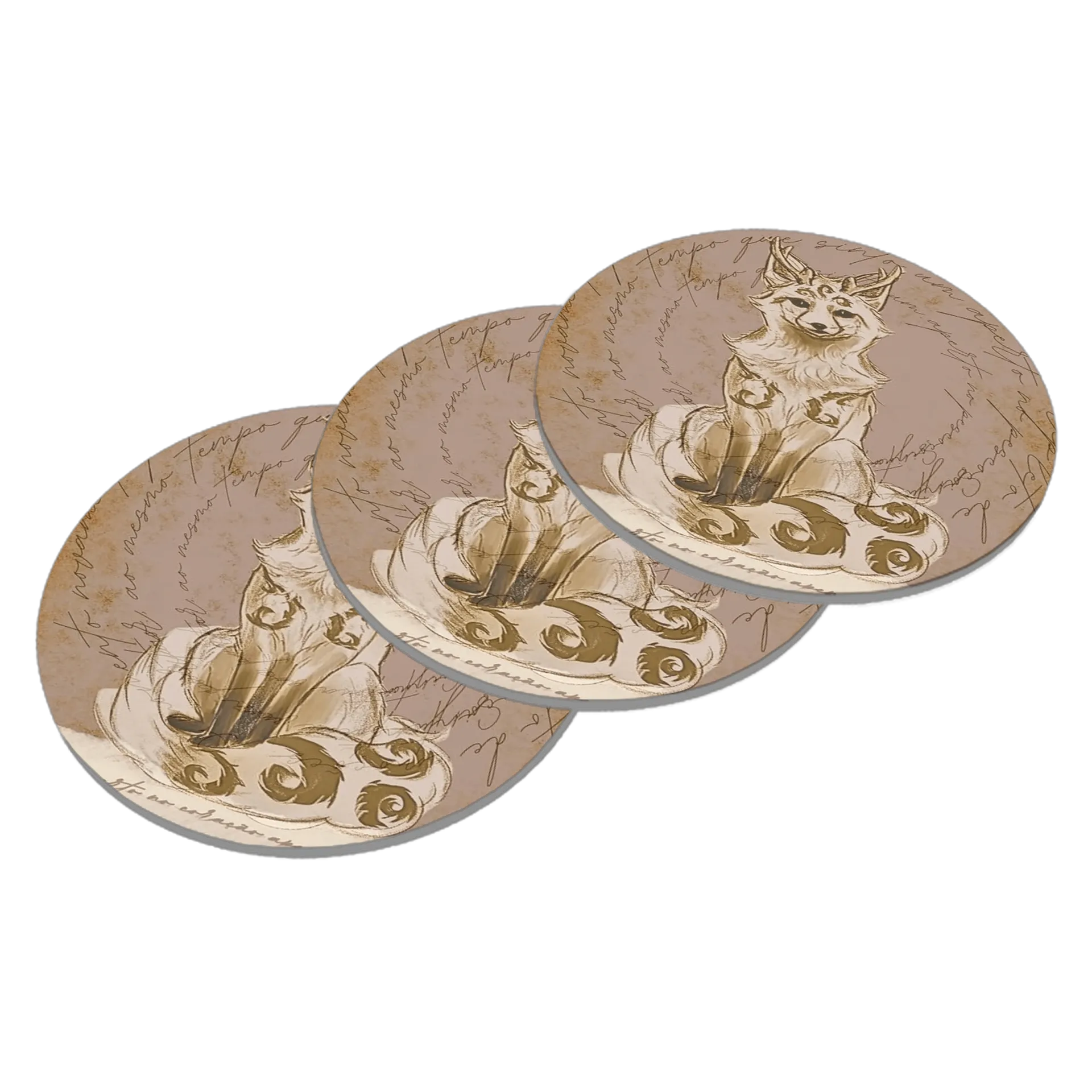 Porta-copos personalizado de Drika 