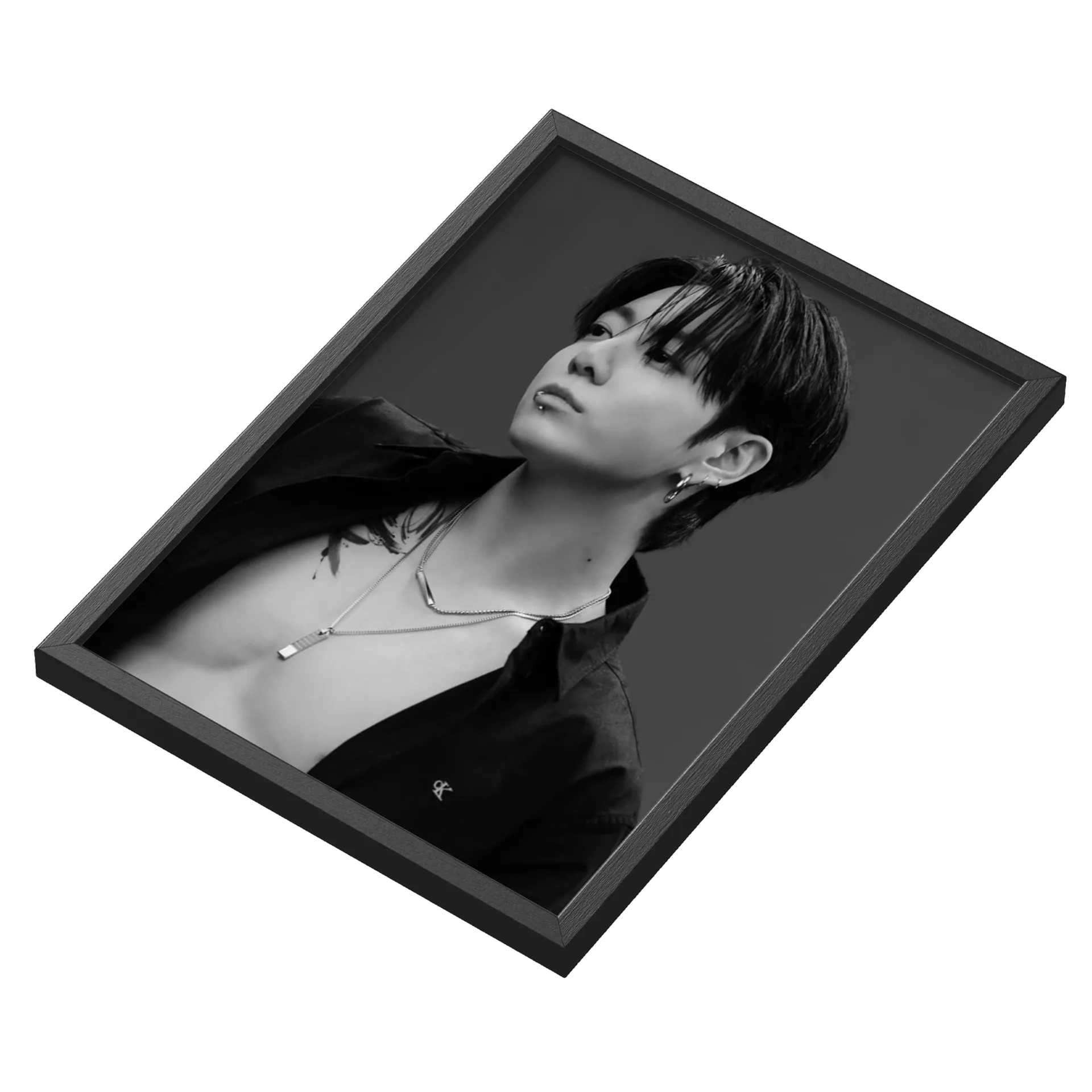Quadro A3 personalizado Com Vidro JungKook Bts de Suelen — imagem 3 de 3