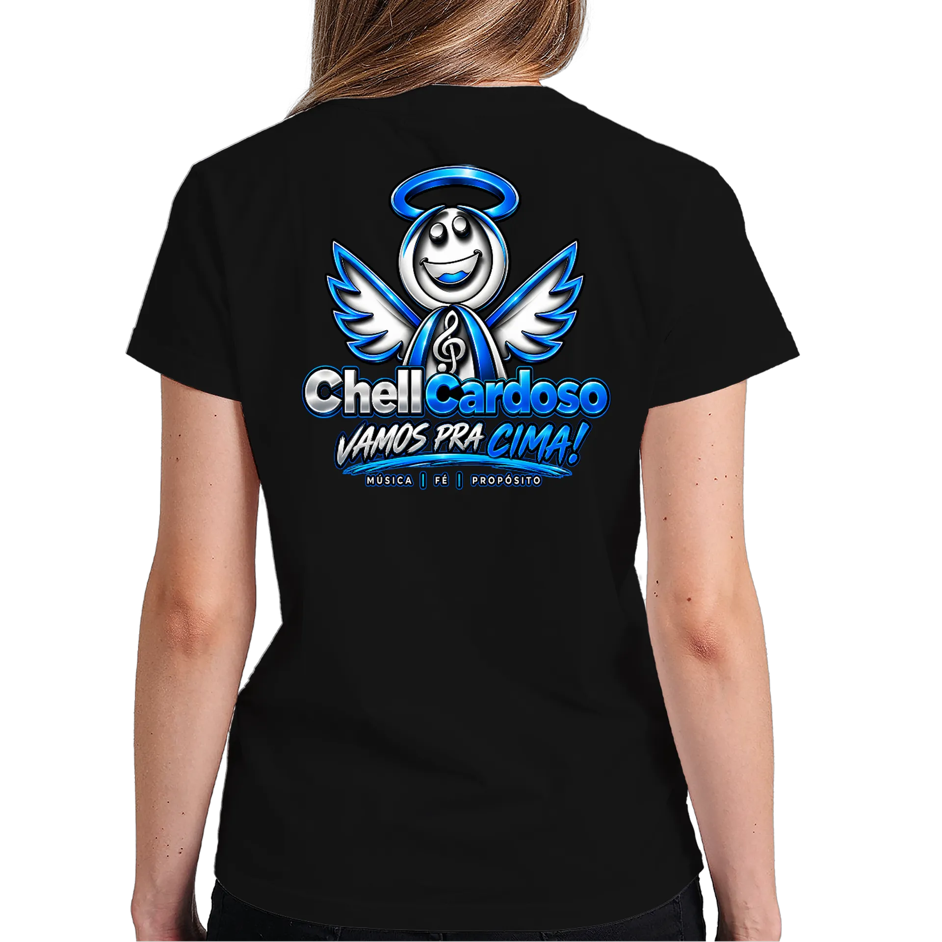 Camiseta Chell Cardoso 2   100% Algodão de Chell Cardoso — imagem 5 de 6