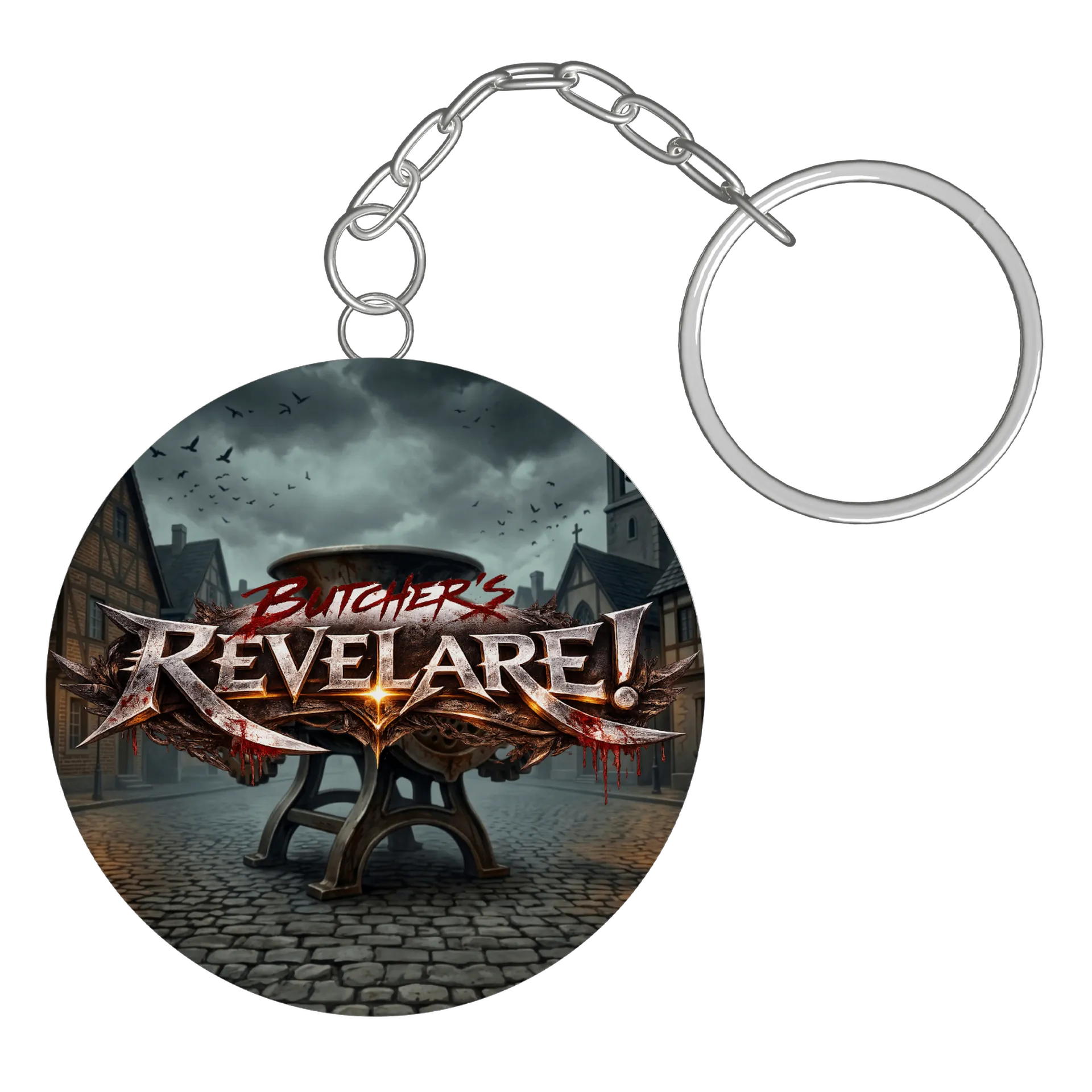 Chaveiro personalizado de Butchers REVELARE  — imagem 2 de 3