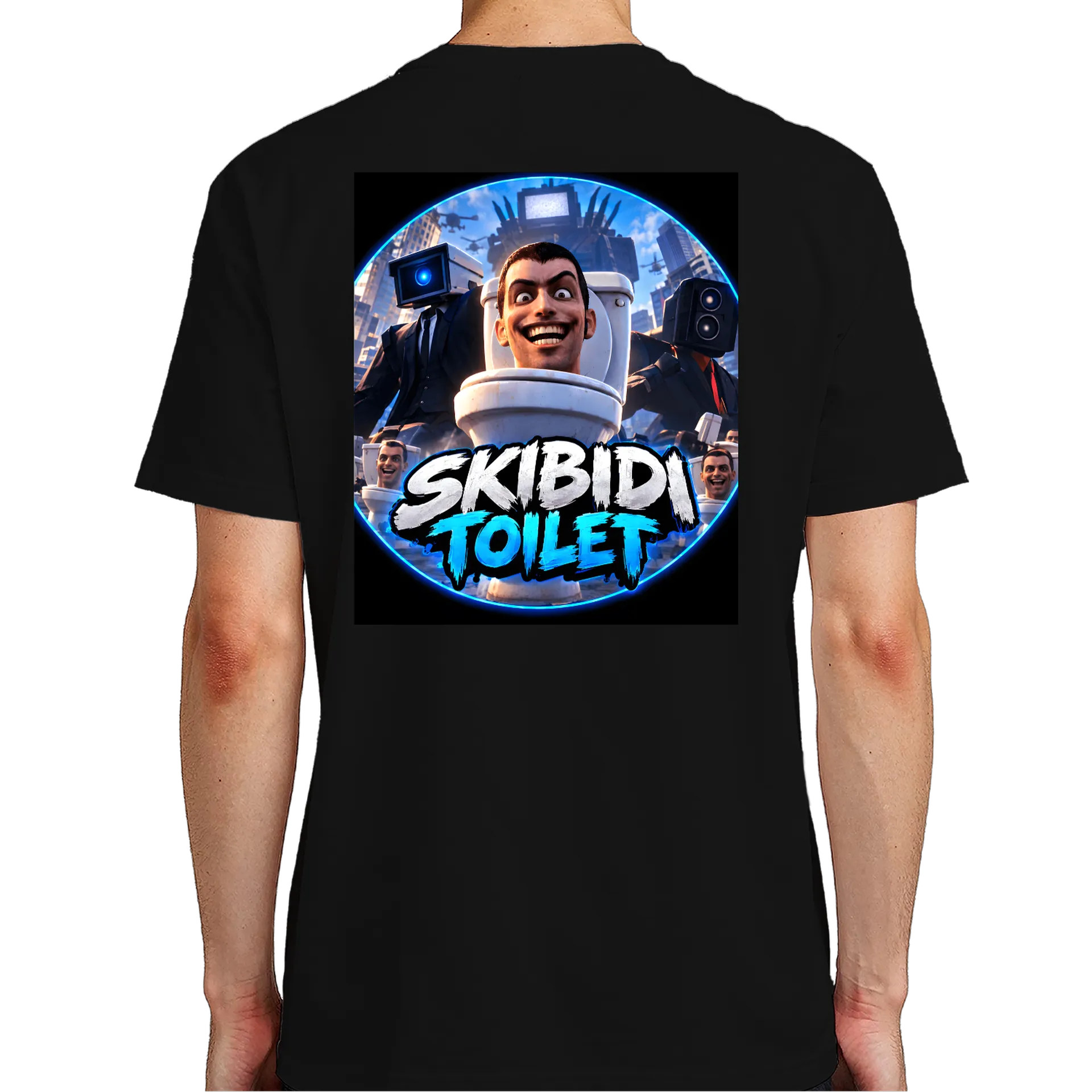 Camisa do skibili tolet e do meu canal de Brasil Crown Store — imagem 6 de 6