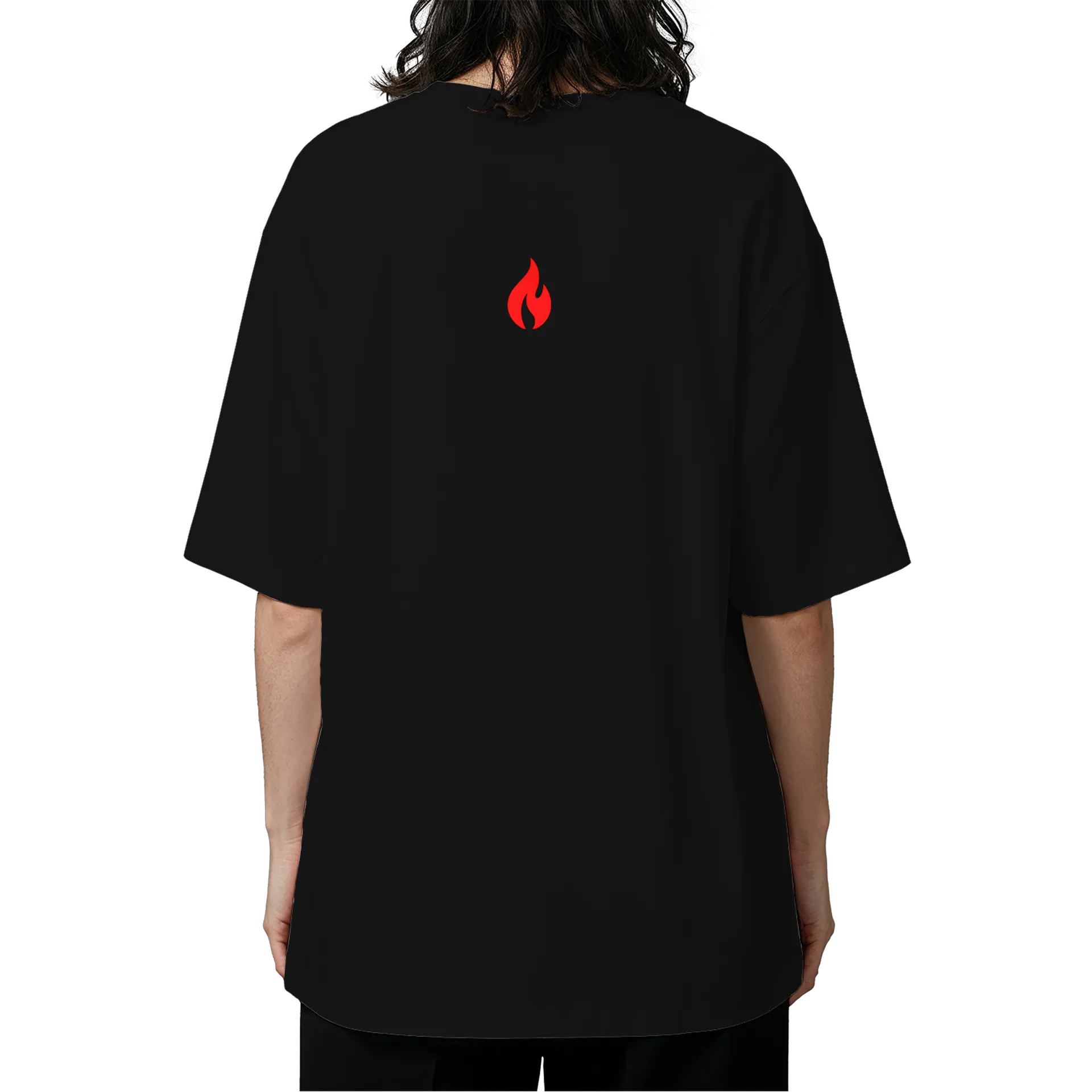 Camiseta Oversized Leão de Juba Colorida - Imagem 5