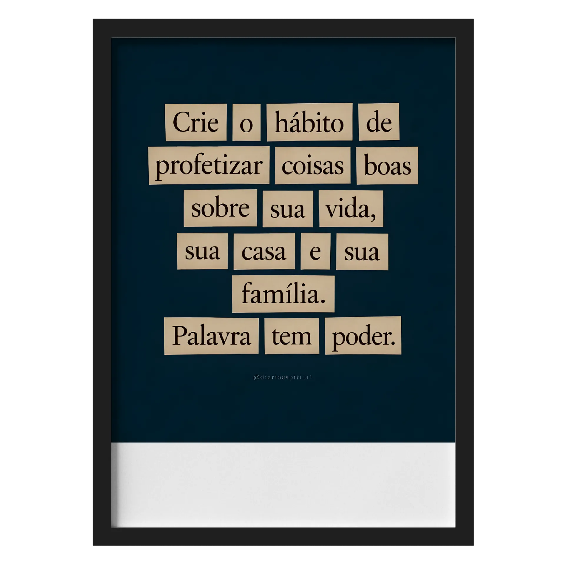 Quadro A3 personalizado Com Vidro de RodrigoAlphaville — imagem 1 de 3