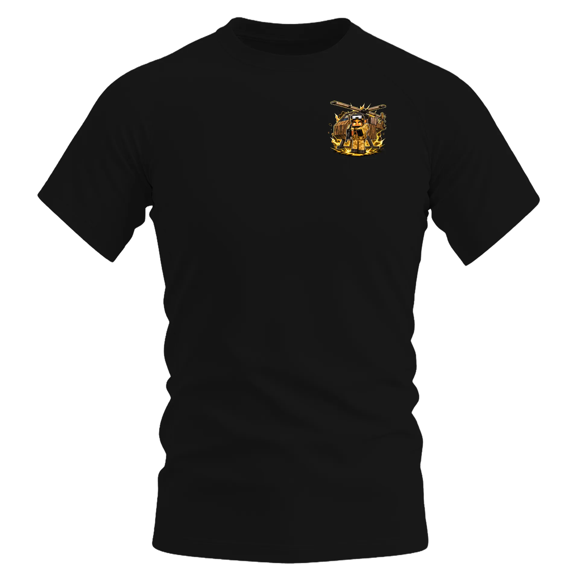 Camiseta Streetwear Gamer Atleta-Minecraft Masculina/Unissex - Imagem 1