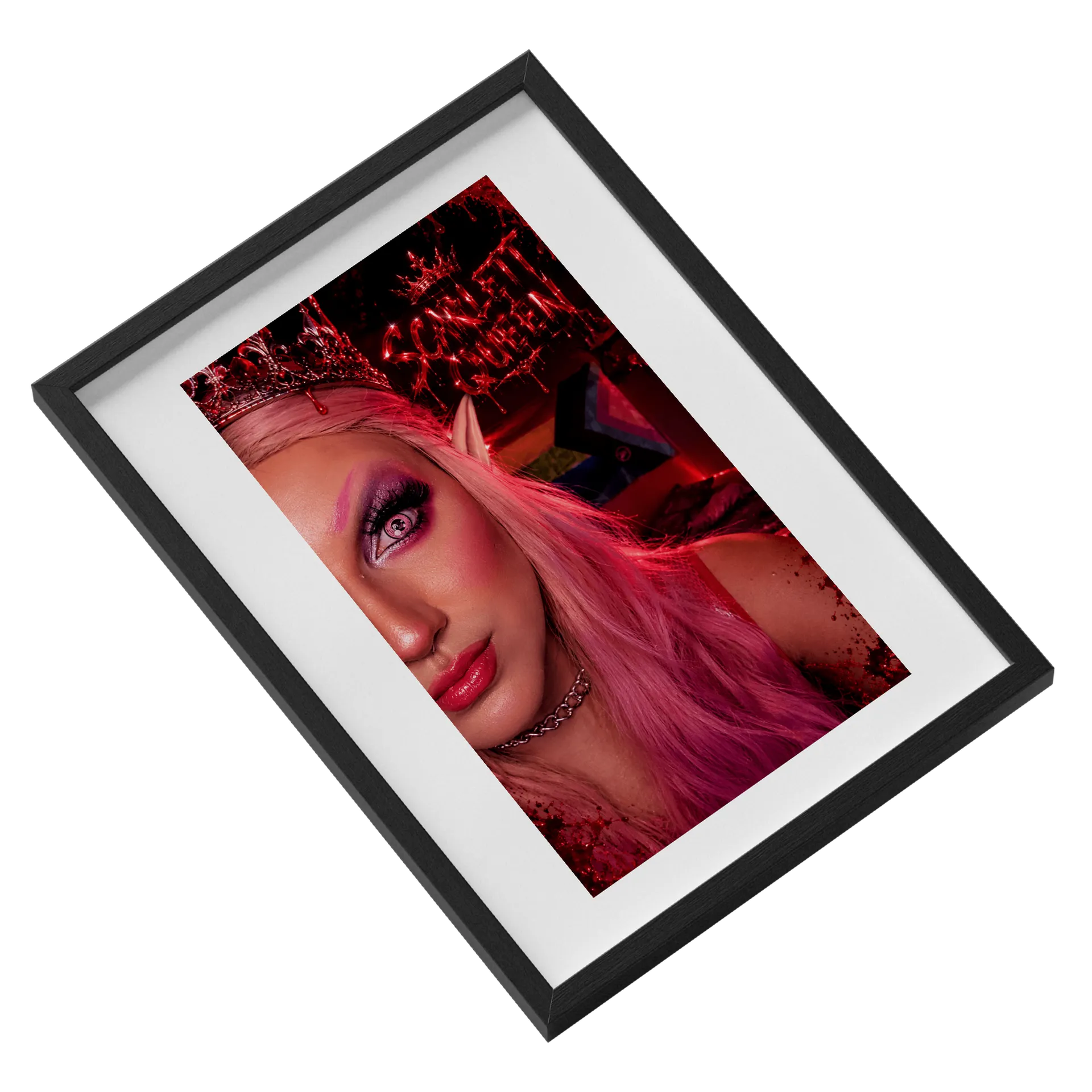 Quadro A3 personalizado Com Vidro de Scarllett Queen — imagem 2 de 3