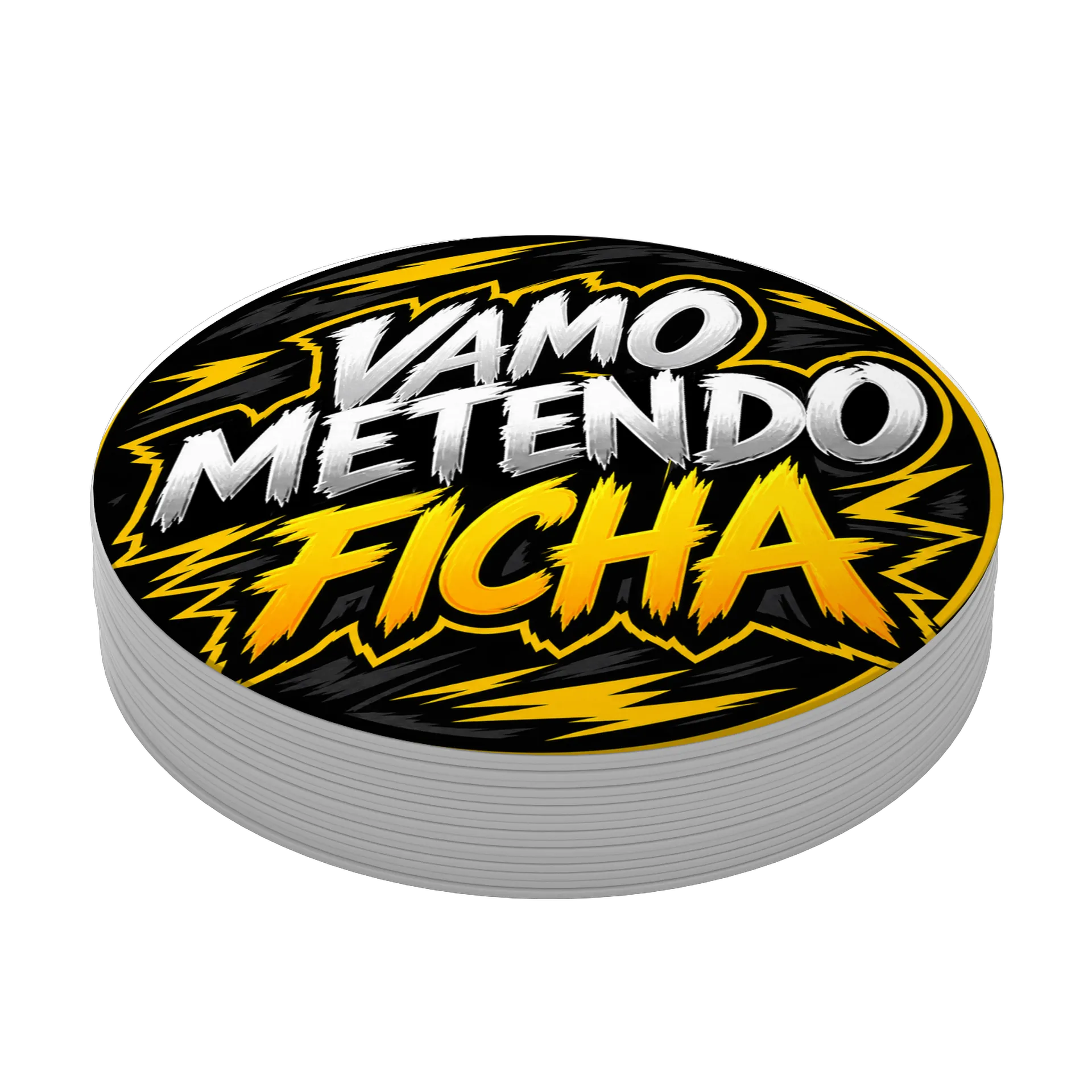 PORTA COPOS VAMO METENDO FICHA - Imagem 3