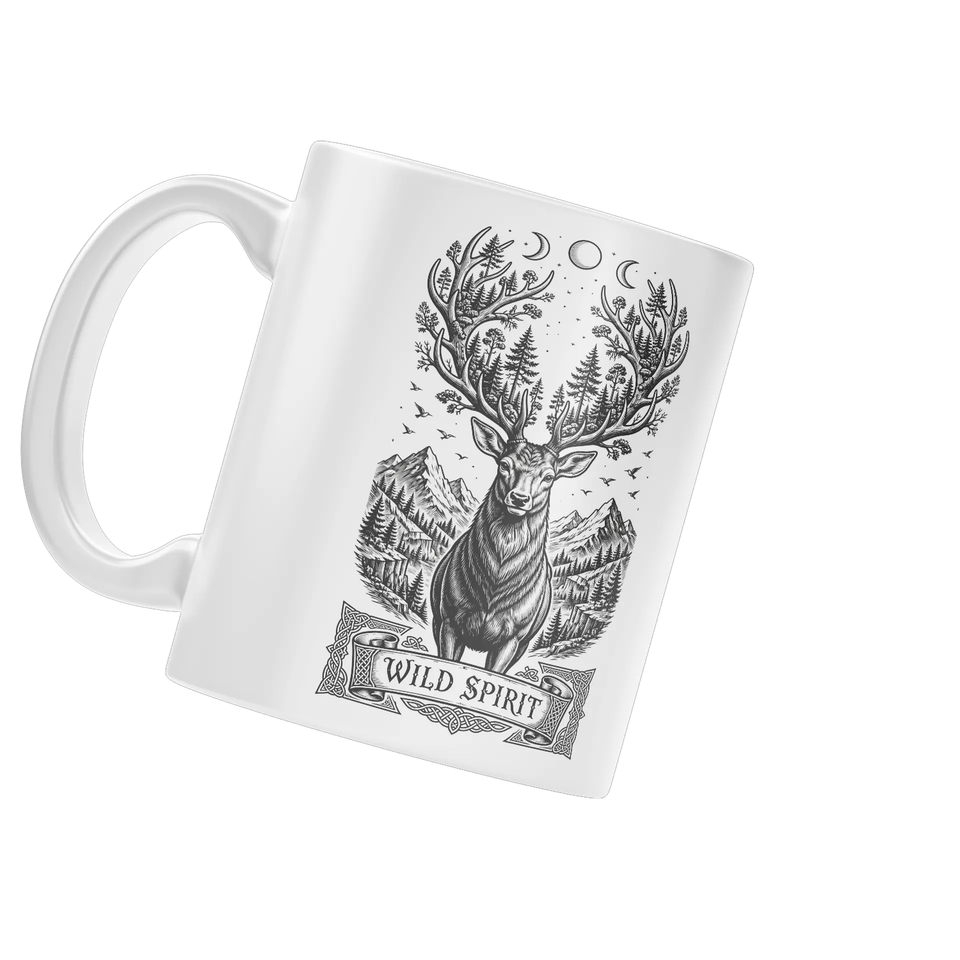 Caneca Porcelana Wild Spirit 325ml - Imagem 3