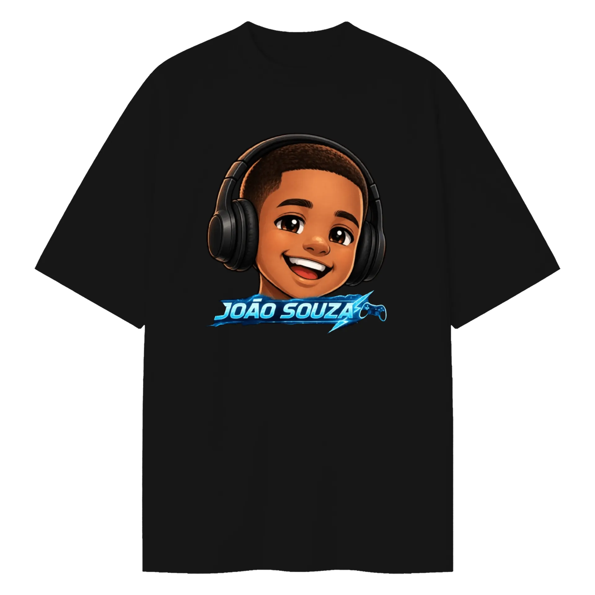 Camiseta Oversized Do Canal João Souza de Joanna e joão souza