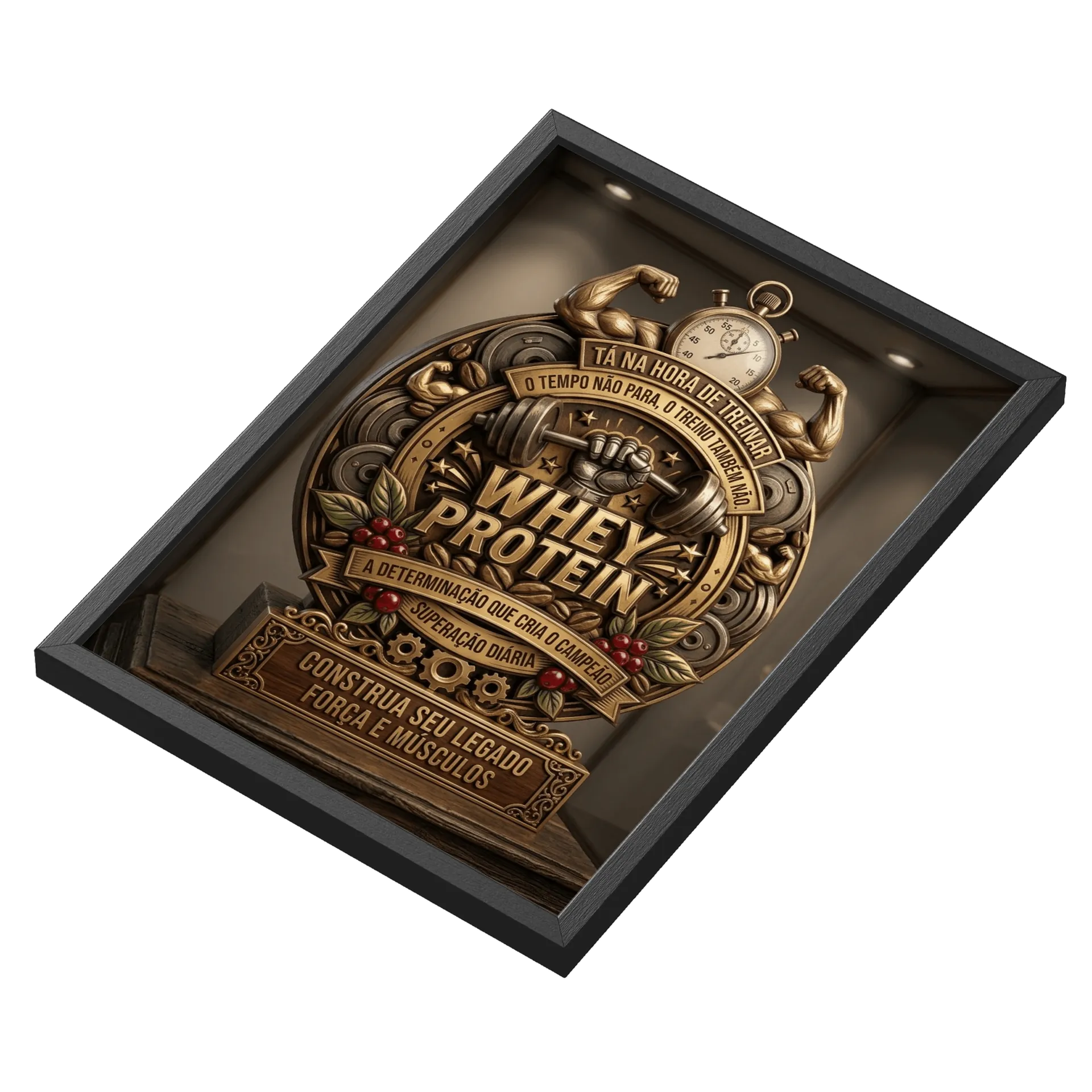 Quadro A3 personalizado Com Vidro - Imagem 3