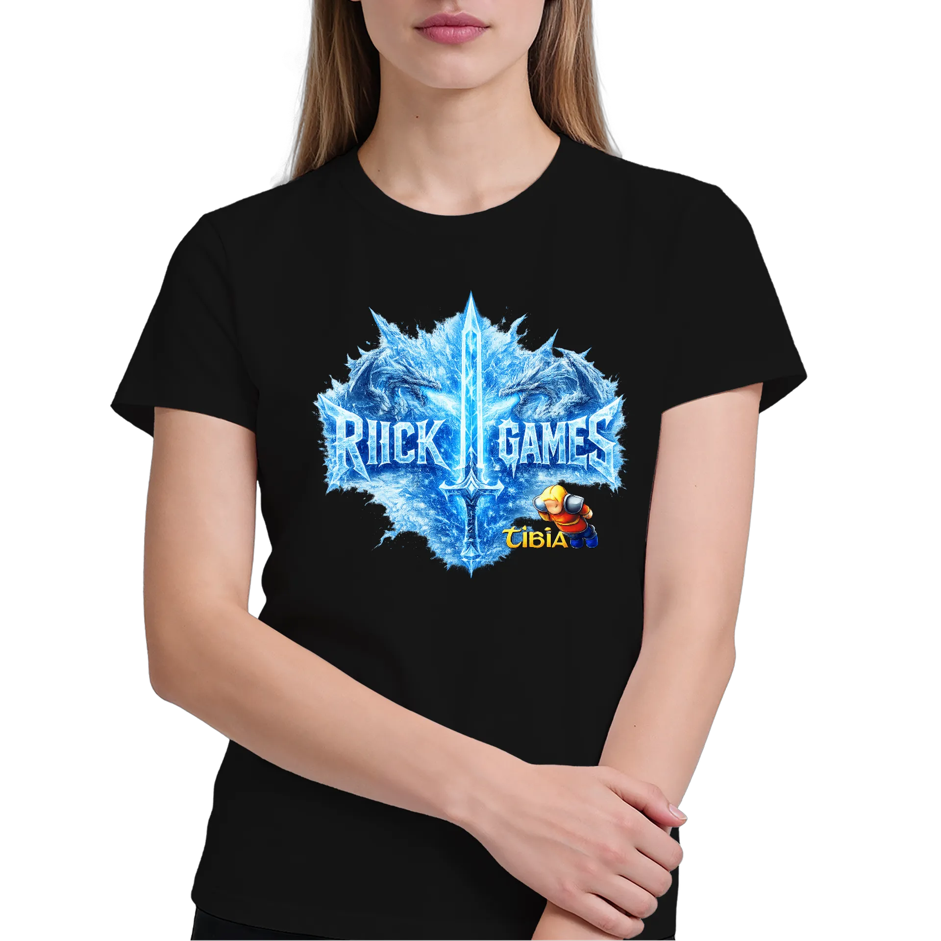 Camiseta Estampa Logo RiiCK Games 100% Algodão - Imagem 4