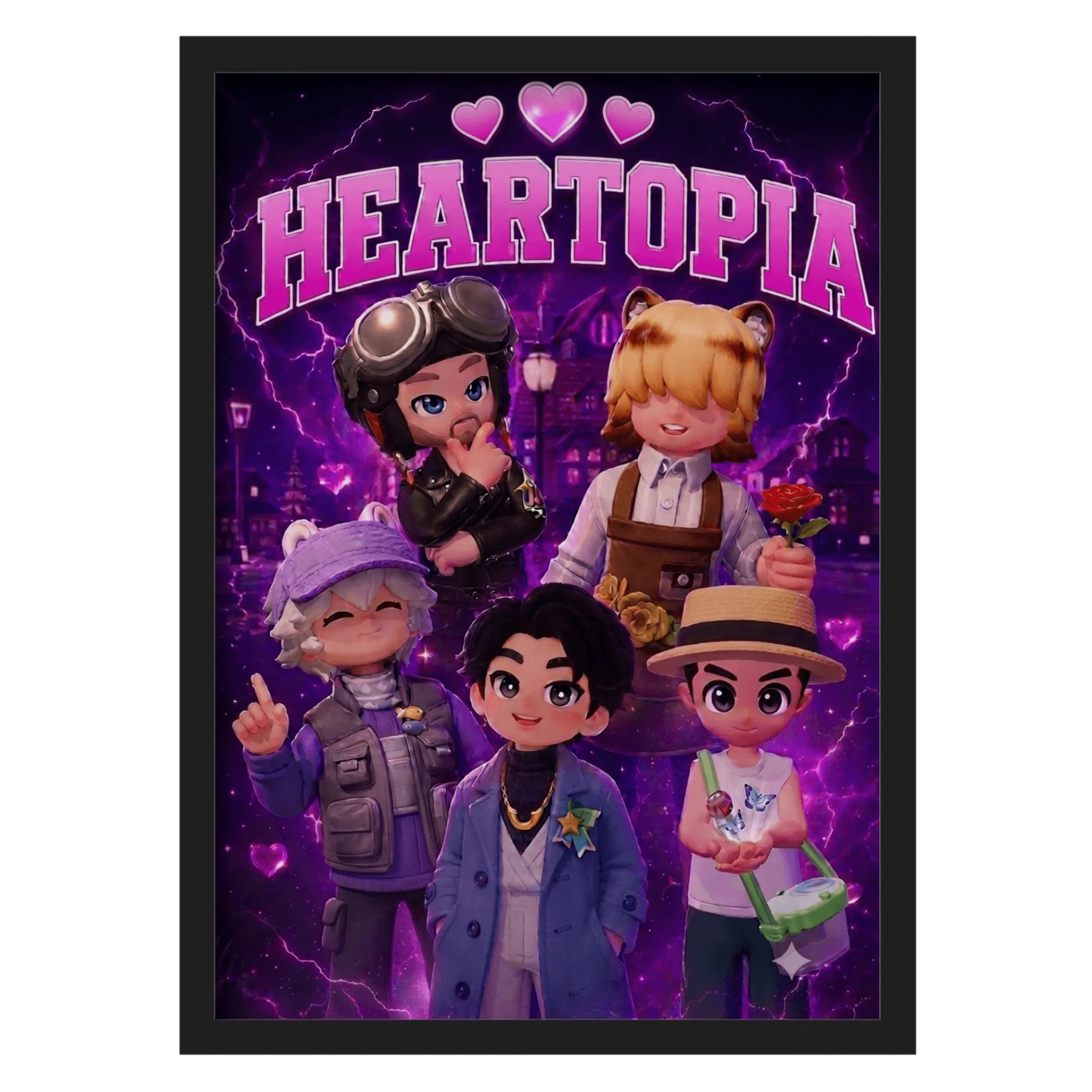 Quadro A3 personalizado NPC - Imagem 1