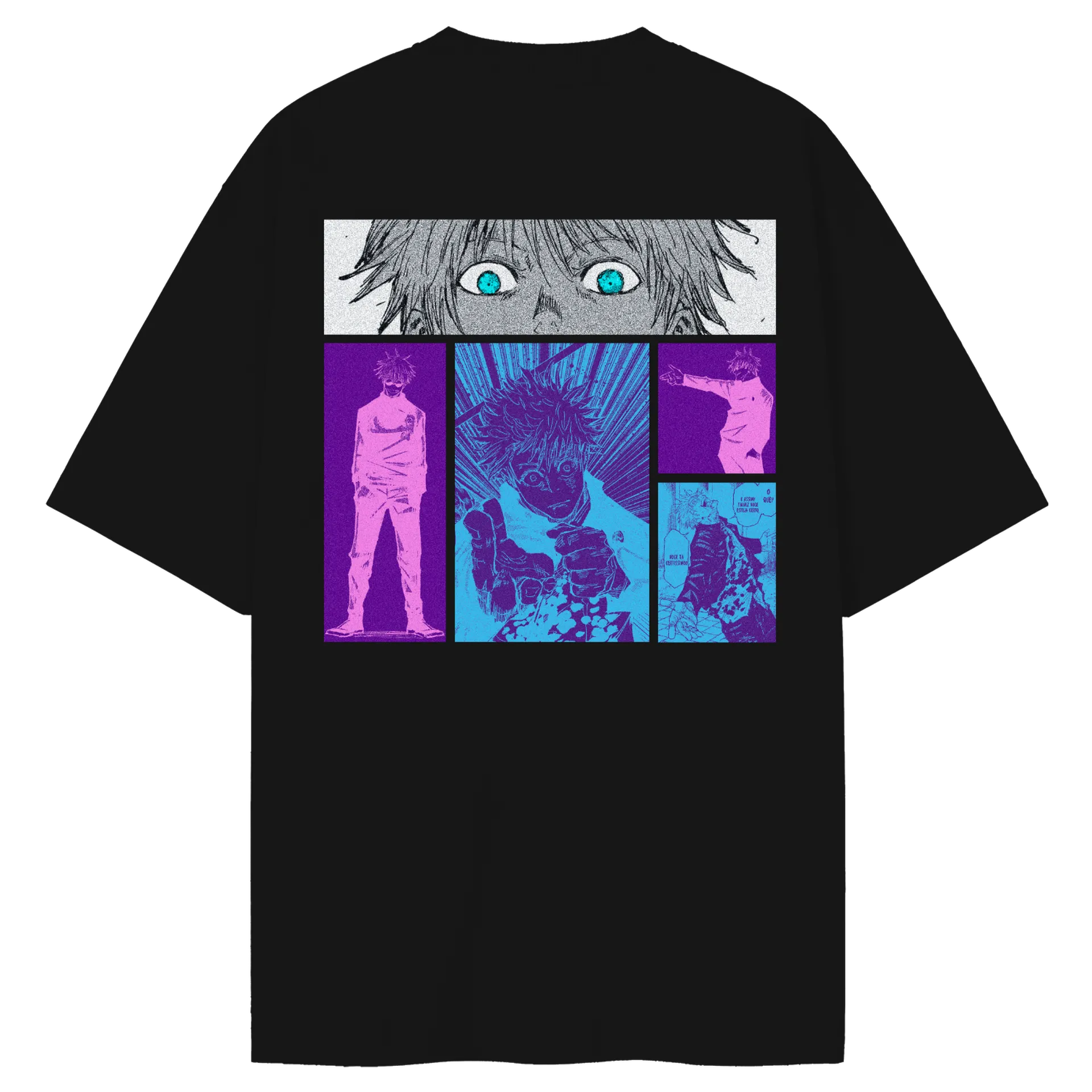 Camiseta Oversized Satoru Gojo - Imagem 4