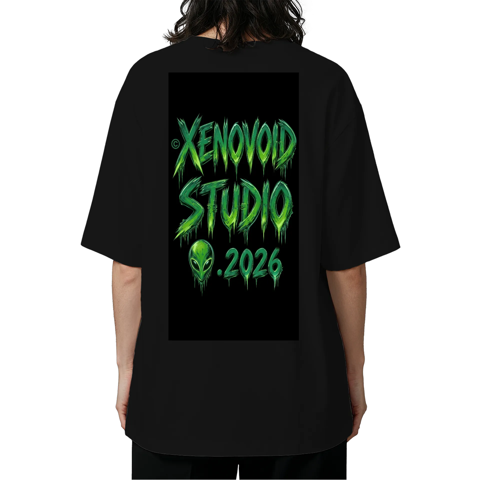 Camiseta Oversized Xenovoid Studio 👽 de Xenovoid Studio 👽 — imagem 5 de 6