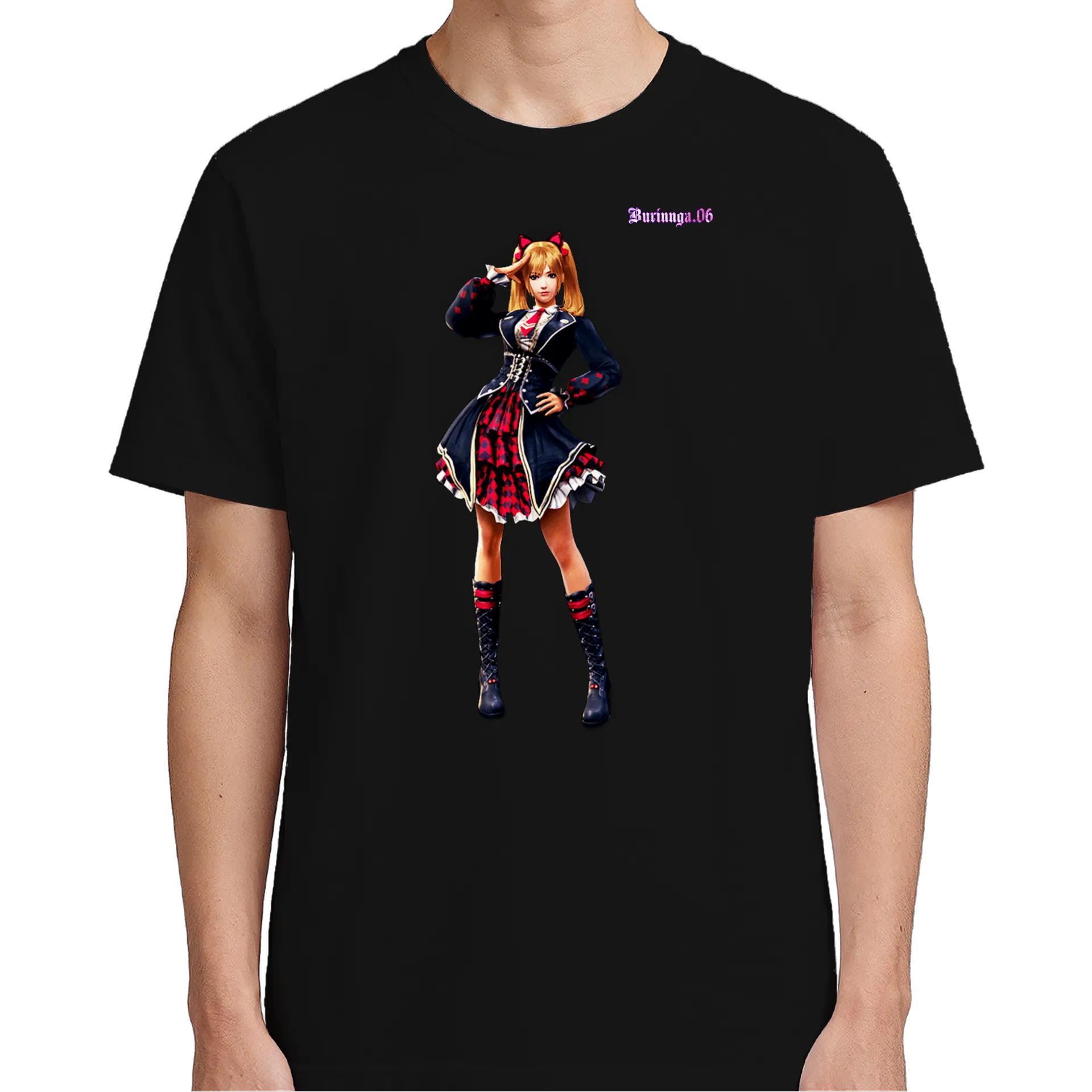 Camiseta personalizada FREE FIRE CAROLINE - Imagem 5