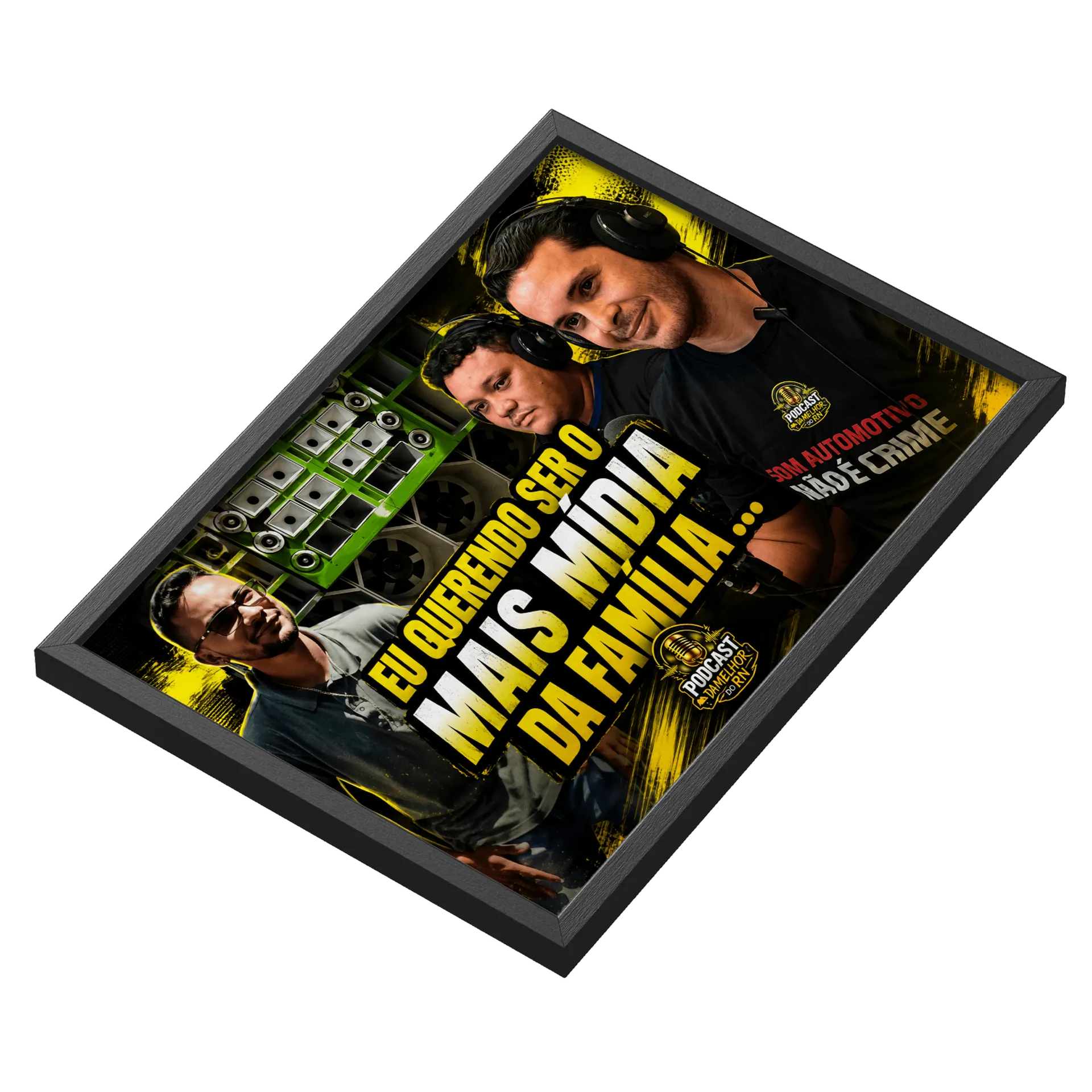 Quadro A3 personalizado Com Vidro - Imagem 3