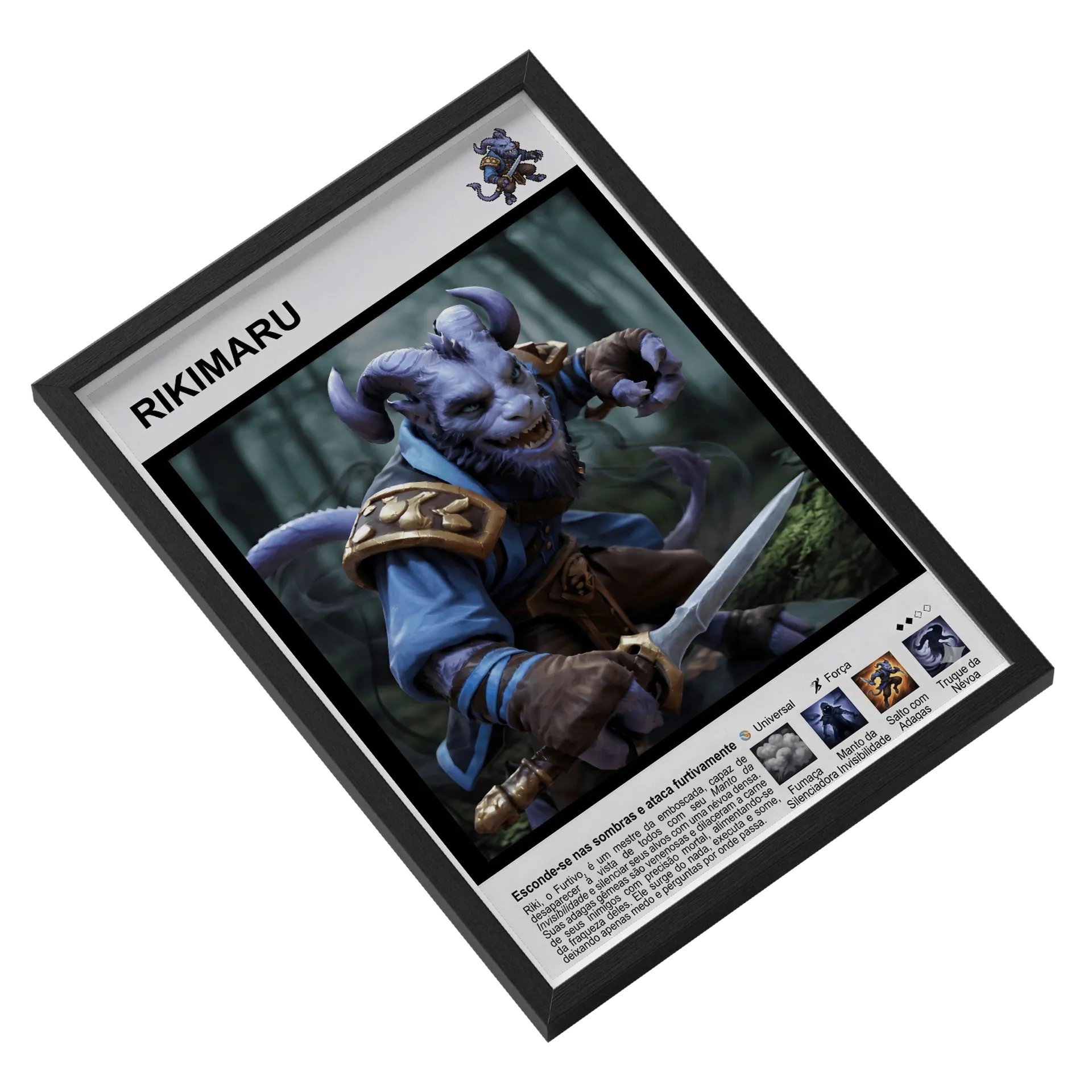 Quadro A3 Rikimaru Exclusivo - Imagem 2