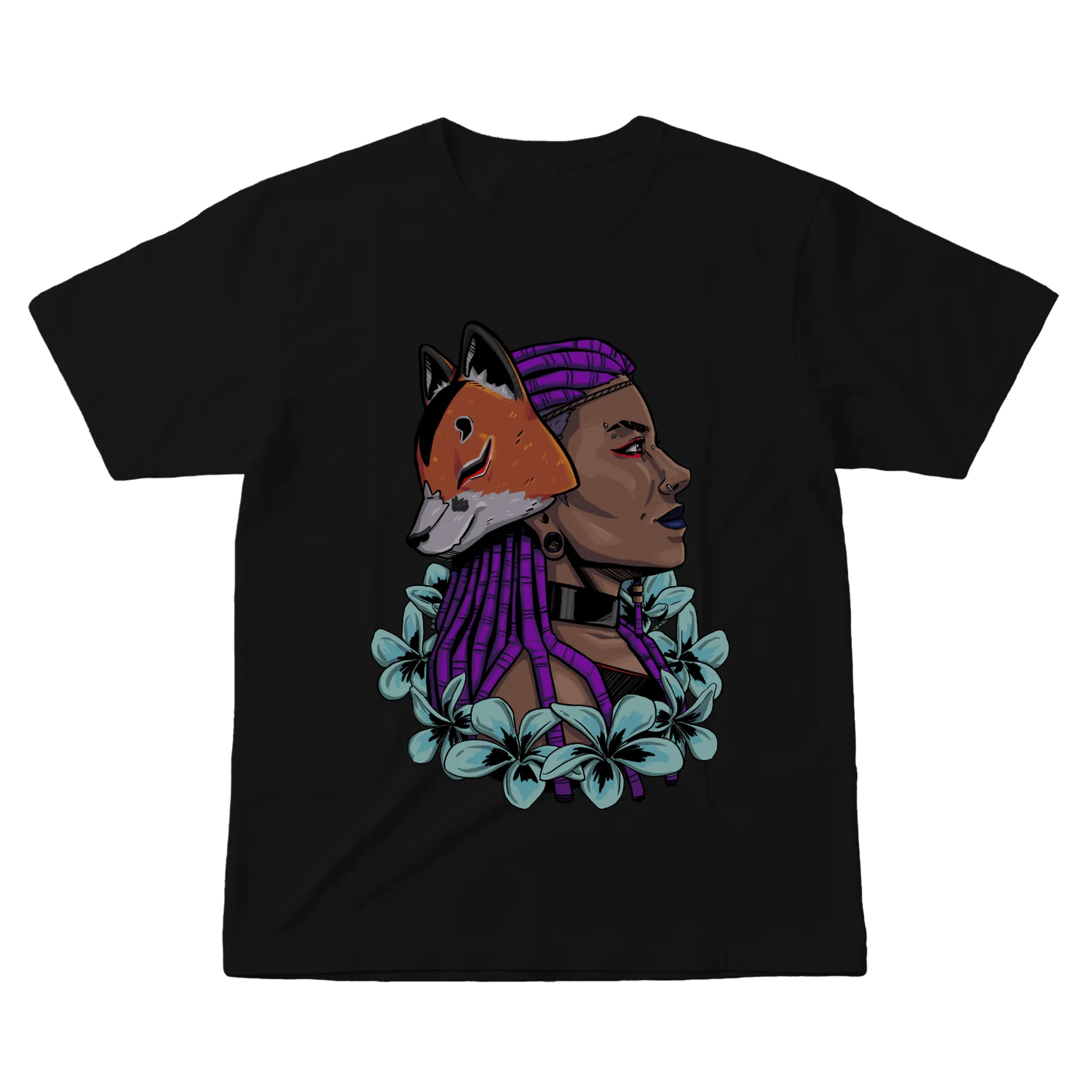 Camiseta Garota Kitsune - Imagem 1