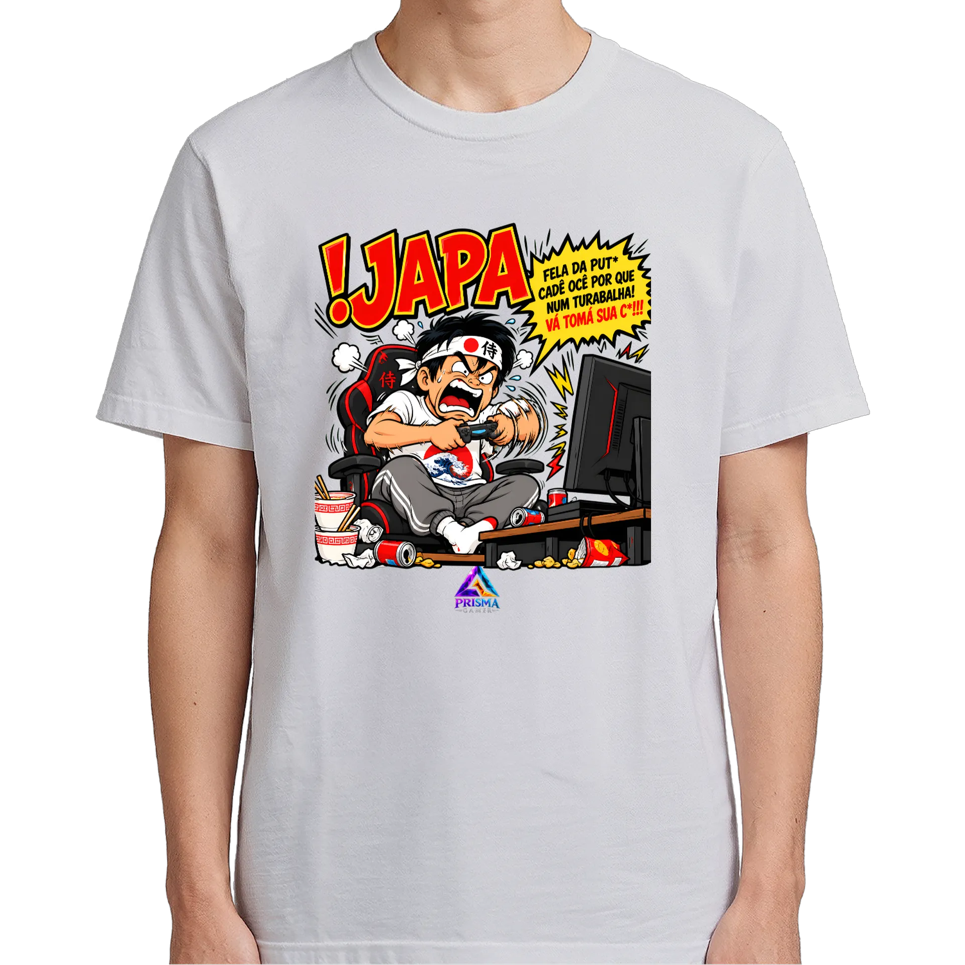 Camiseta personalizada de PRISMA GAMER — imagem 4 de 6