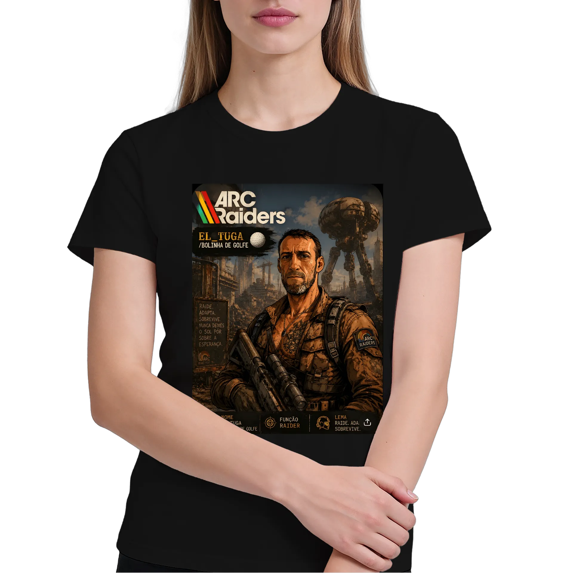 Camiseta Unissex Dragão Laranja 100% Algodão - Imagem 3