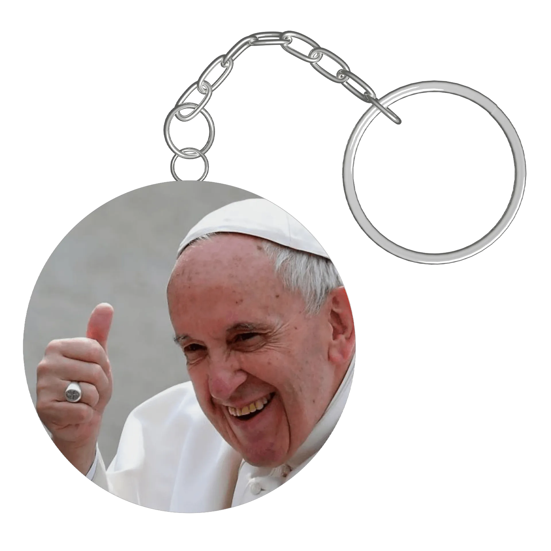 Chaveiro - Joinha Abençoado - Papa Francisco de VERITAS