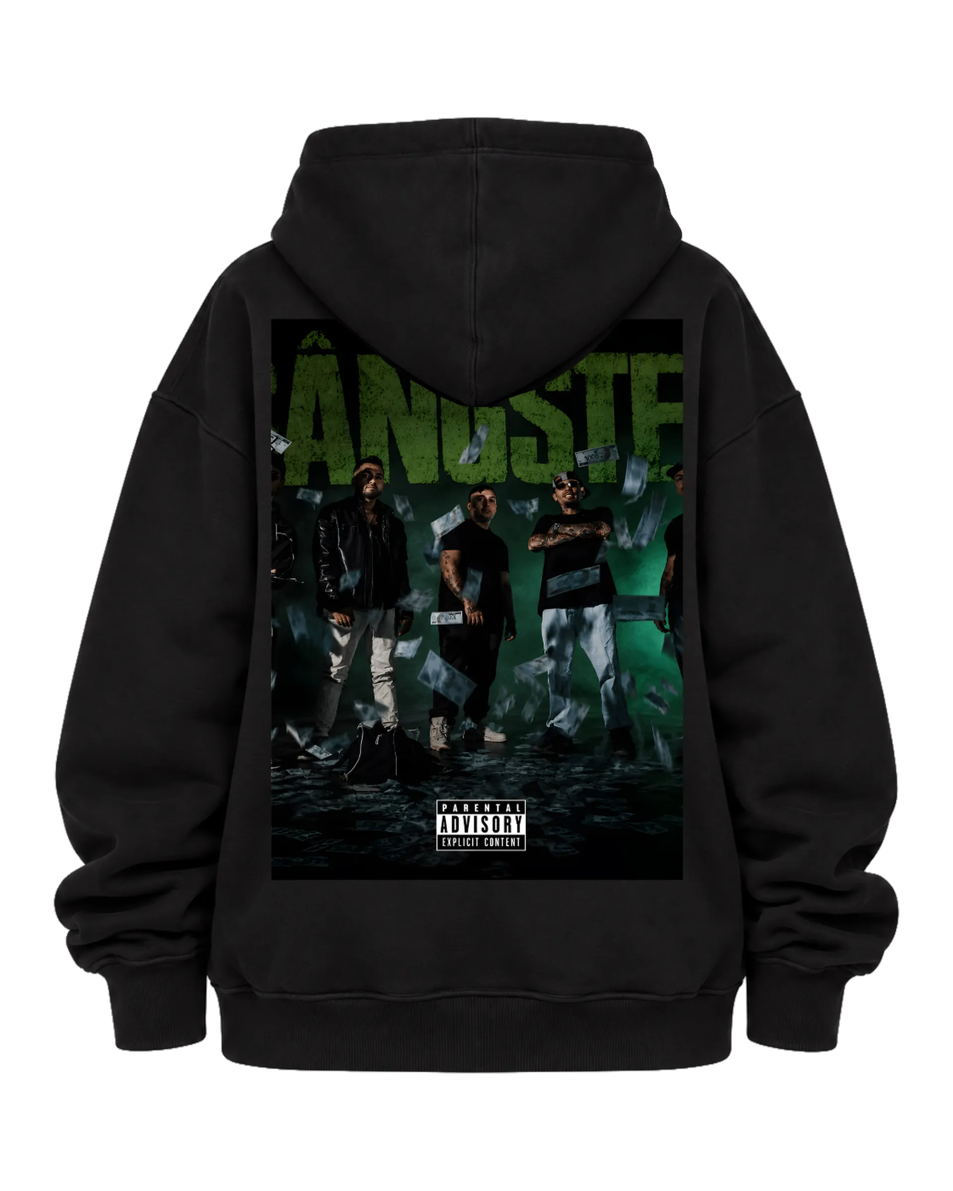 Blusa Moletom Ant Monster Estampa Verde com Dinheiro de Stanley Money Team  — imagem 6 de 6