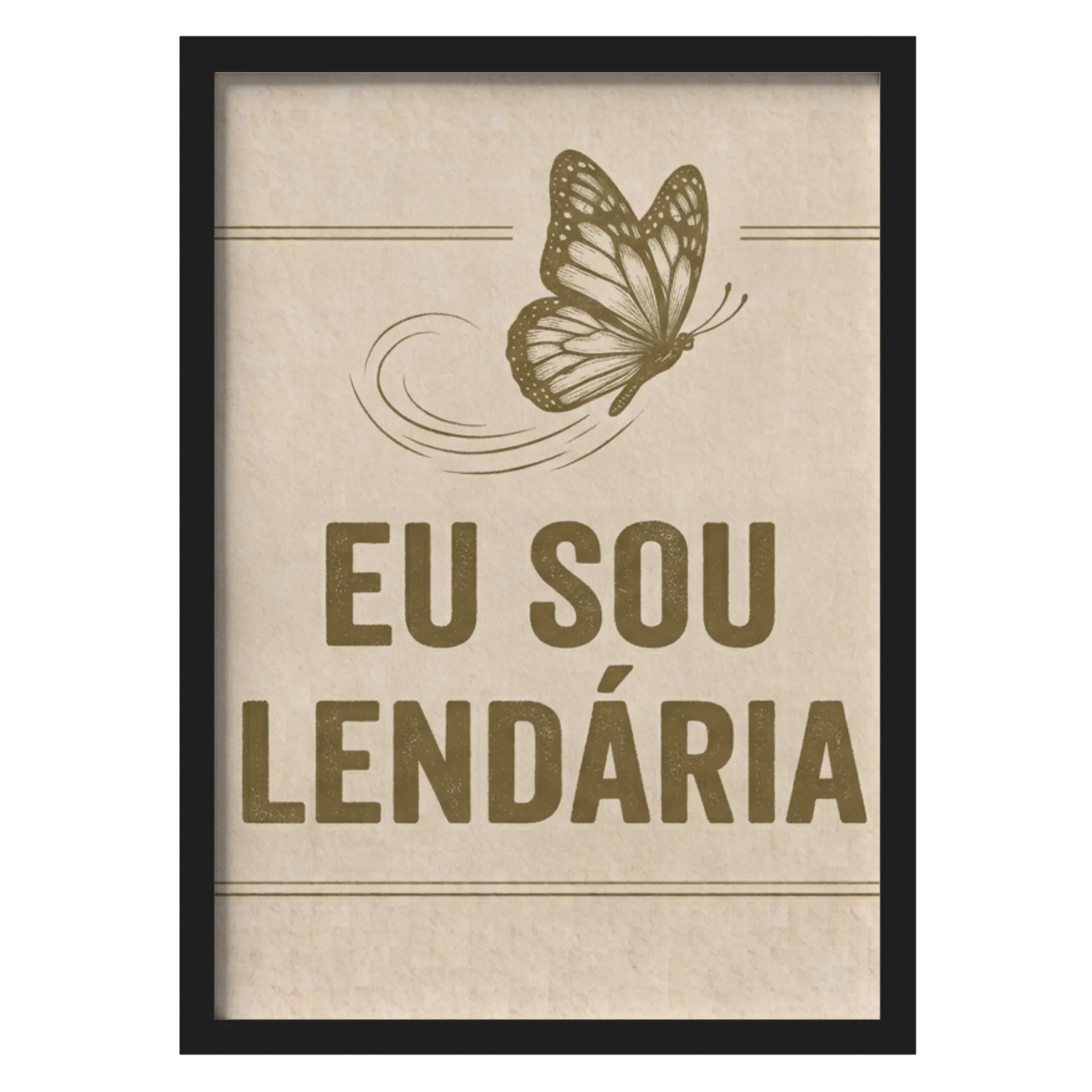 Quadro A3 personalizado Com Vidro Lendárias  de Carla Neto  — imagem 1 de 3