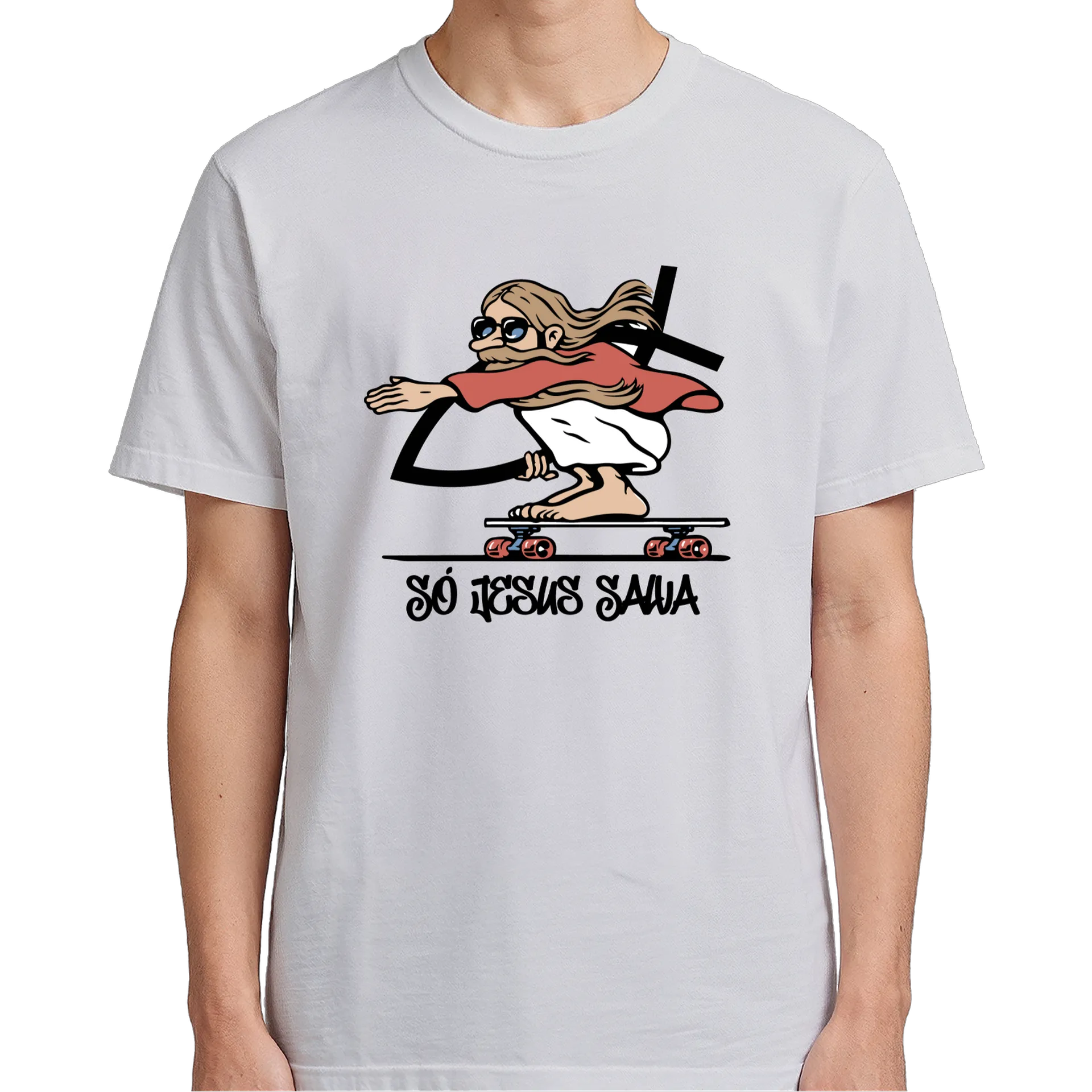 Camiseta Estampa Skate 100% Algodão - Imagem 5