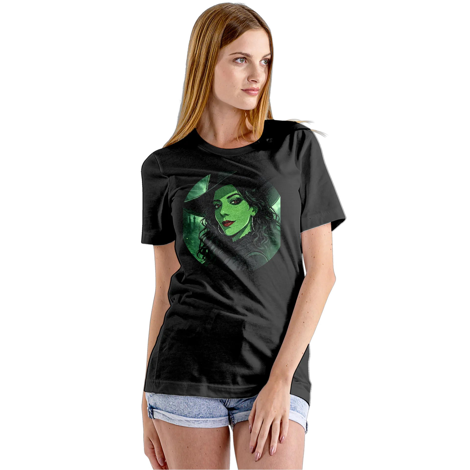 Camiseta Babylook Mulher Gata Mística 100% Algodão - Imagem 5