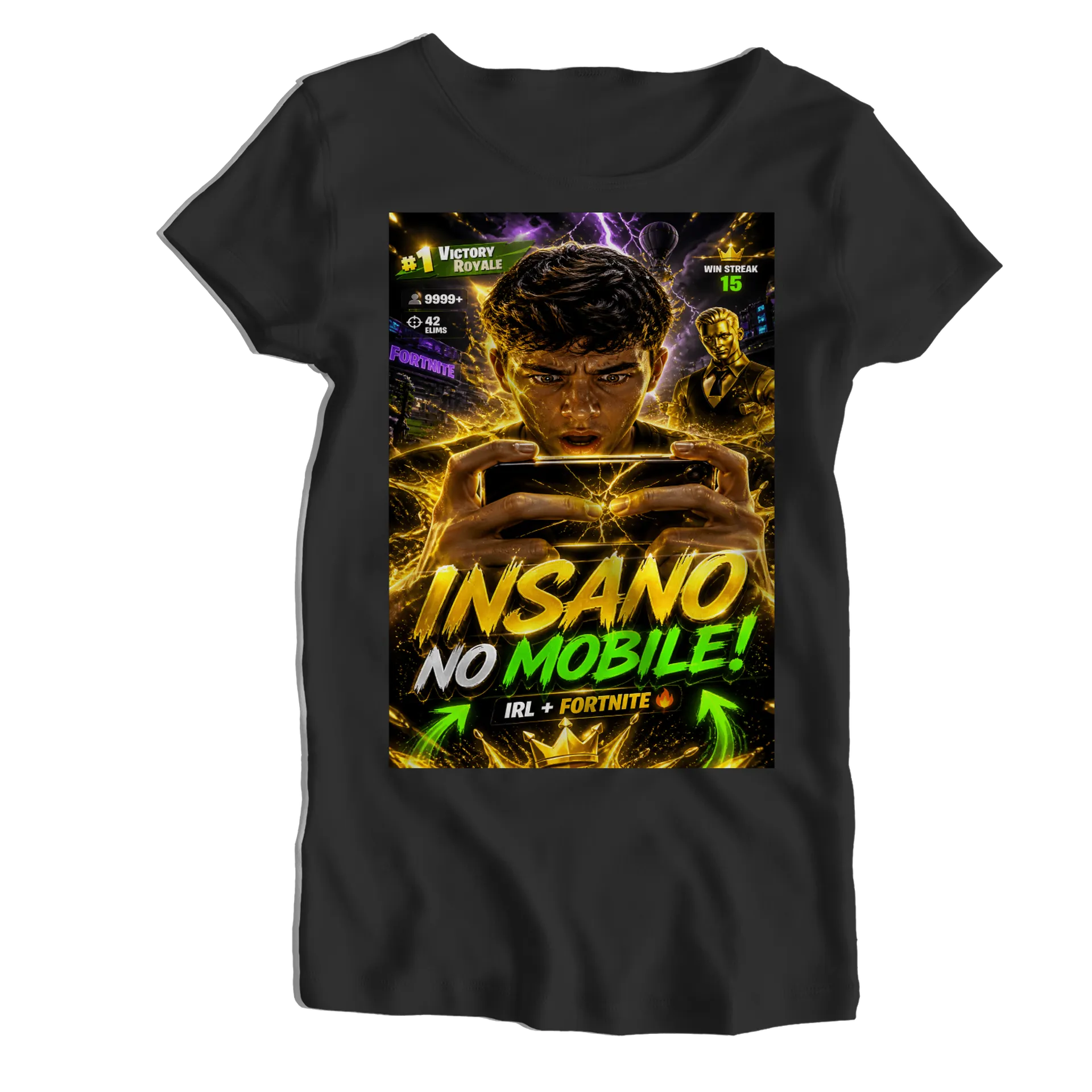 Camiseta Babylook Personalizada 100% Algodão de GhostBuildz-2k