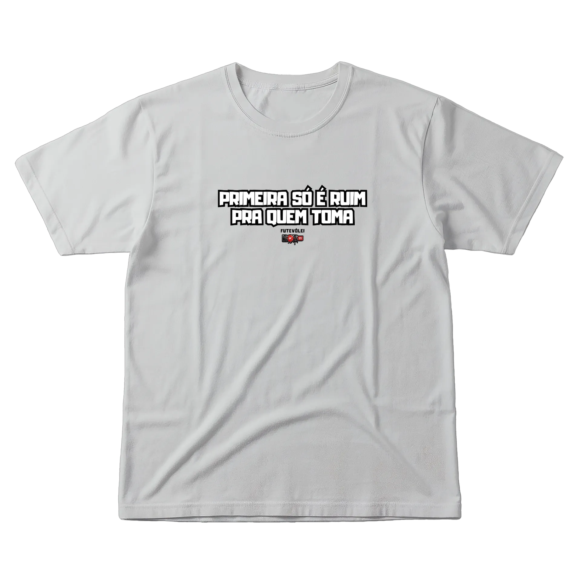 Camiseta Primeira BobTV Branca - Imagem 1