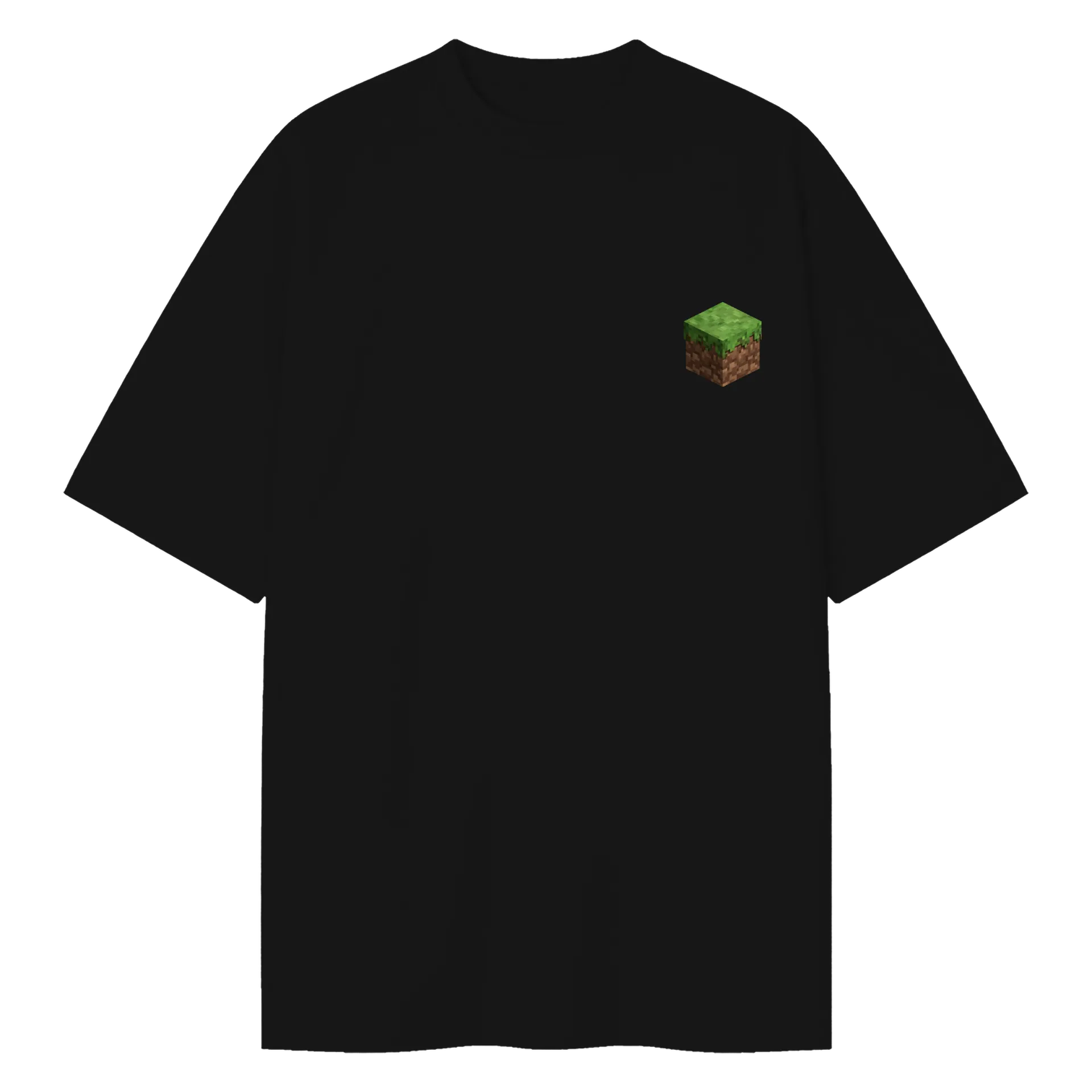 Camiseta Oversized Bloco de Grama - Imagem 1