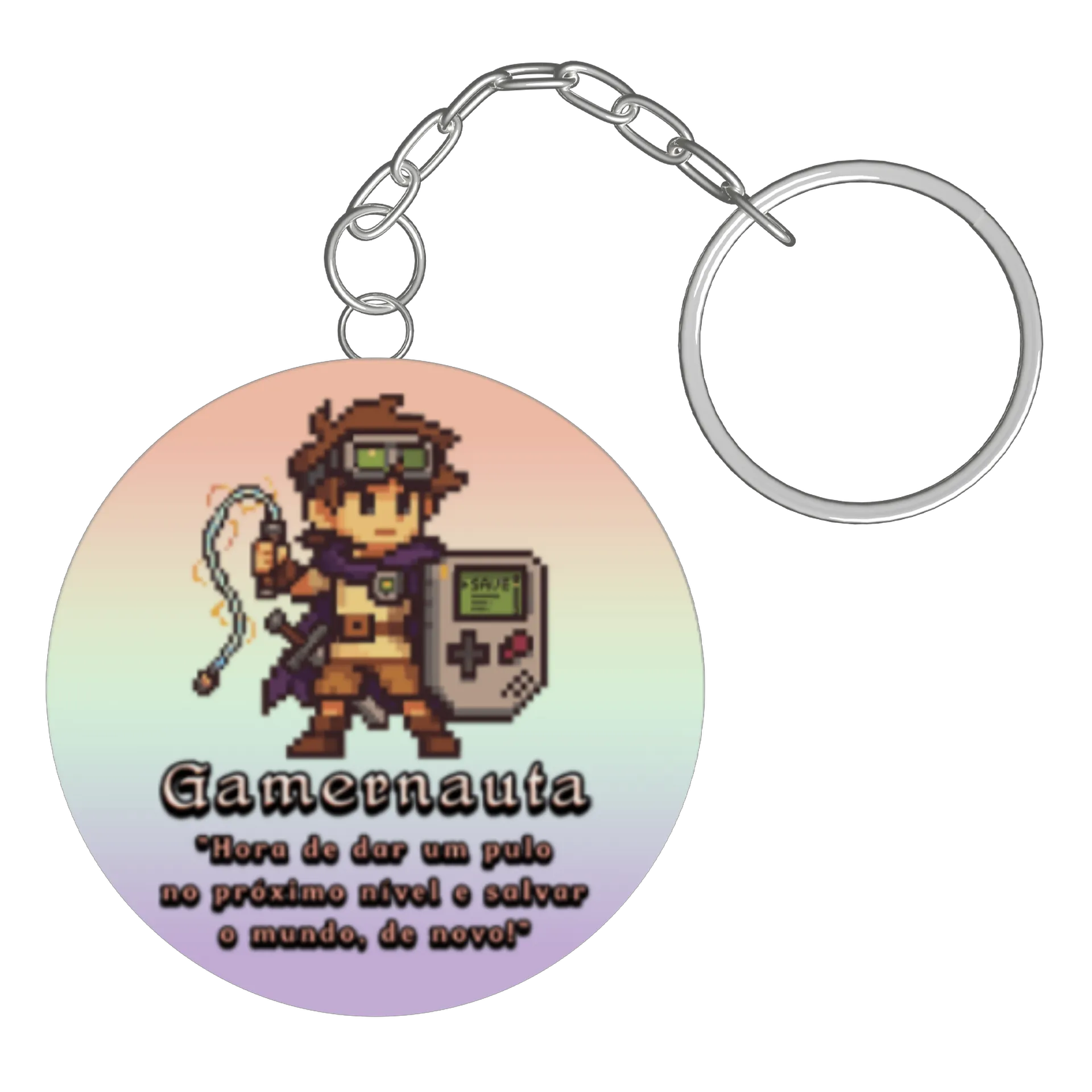 Chaveiro Gamernauta - Imagem 3