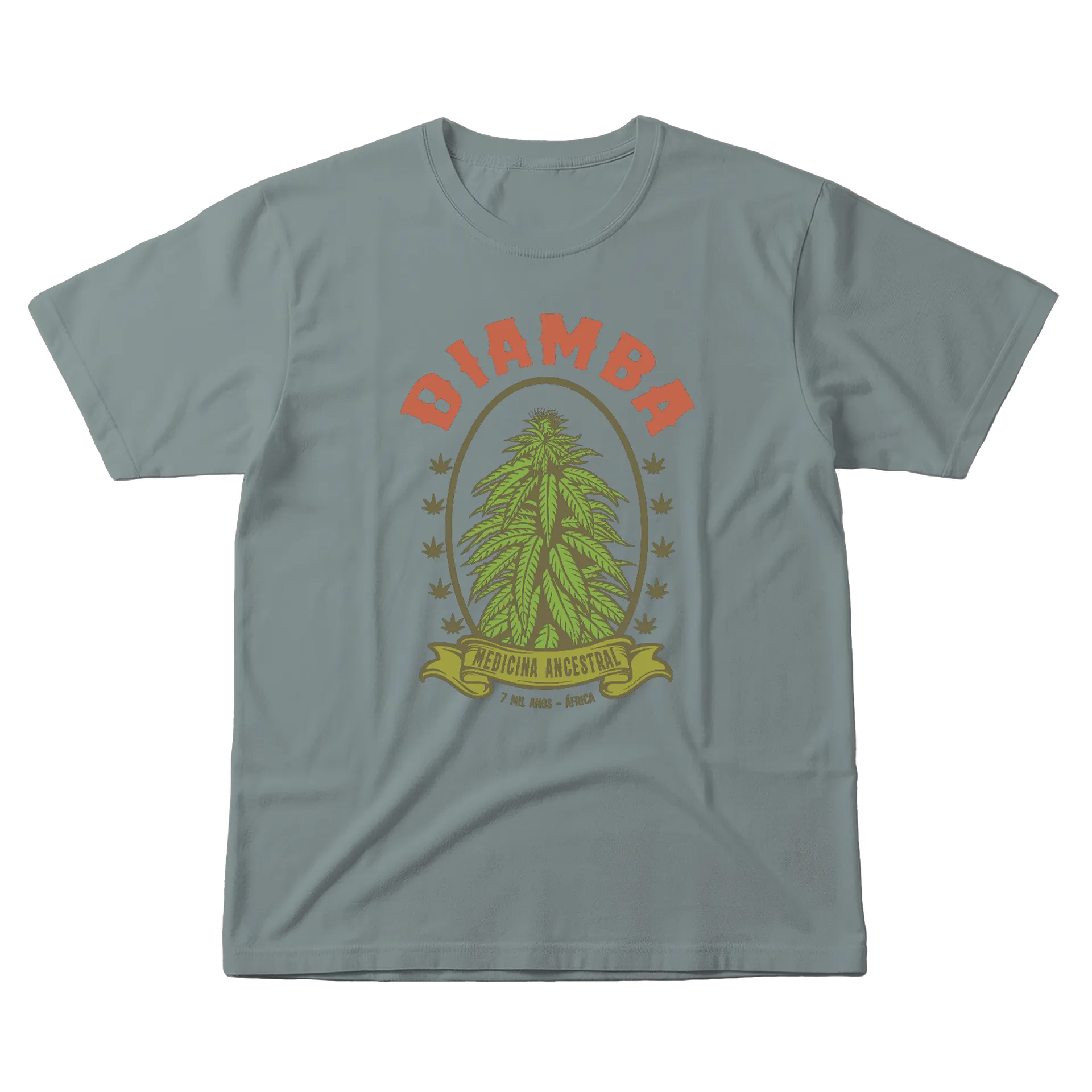 Camiseta Diamba Medicina Ancestral 100% Algodão - Imagem 1