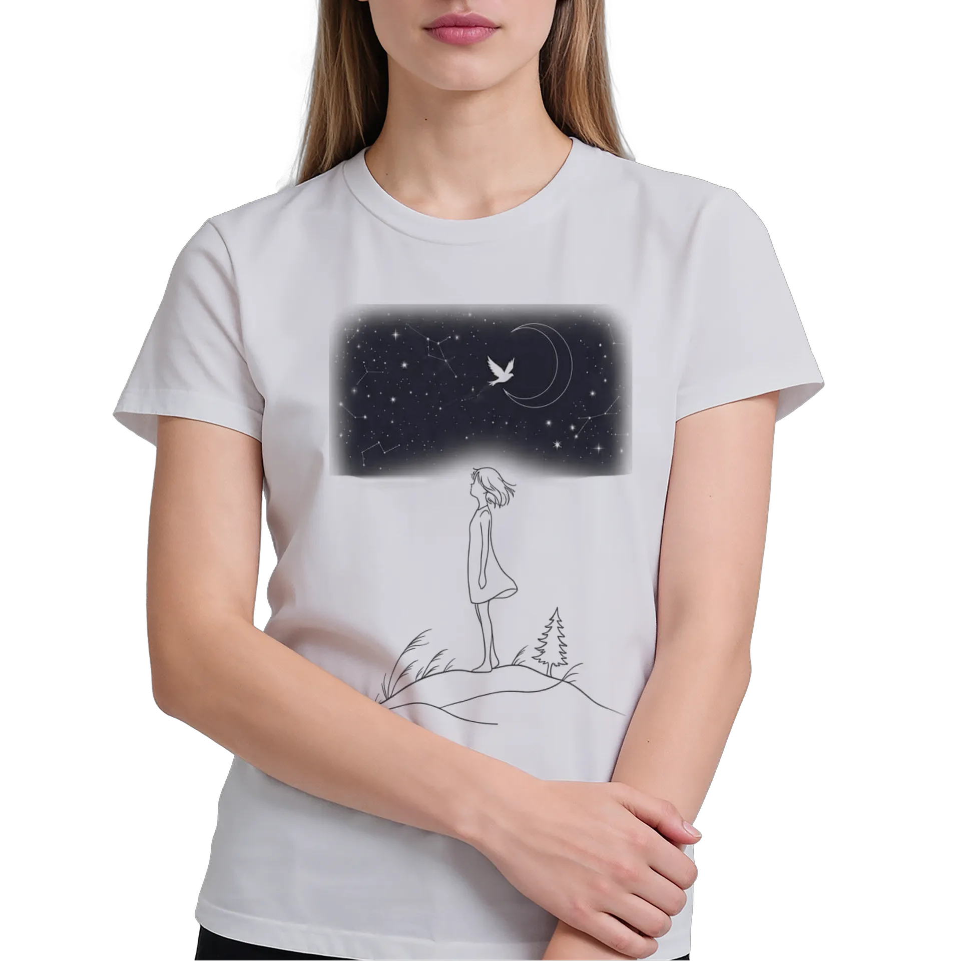 Camiseta Voo dos Sonhos de Ana Mendes  — imagem 3 de 6