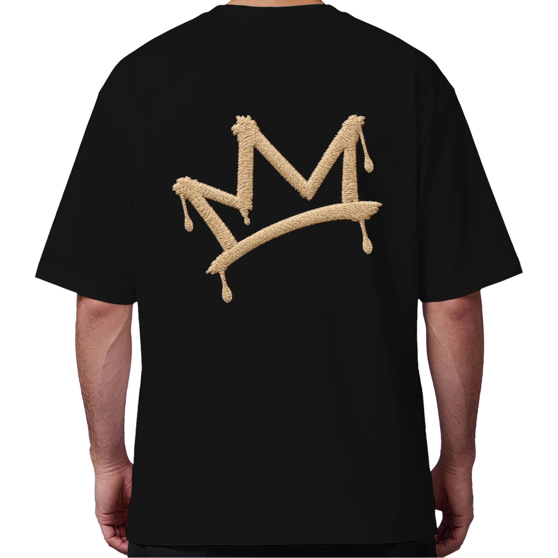 Camiseta Oversized Anjo Coroado Marginal Sublime Dourado e - Imagem 6