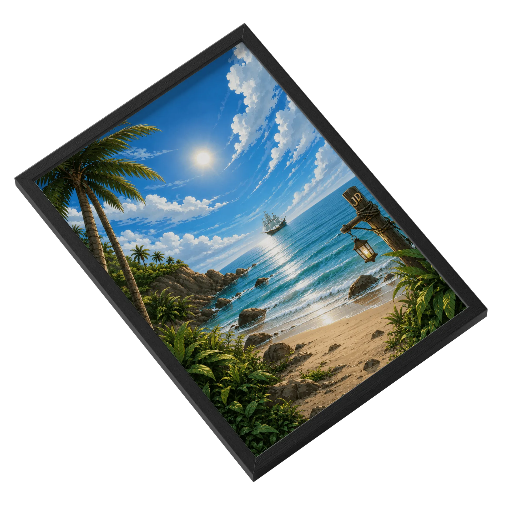 Quadro A3 personalizado Com Vidro - Imagem 2