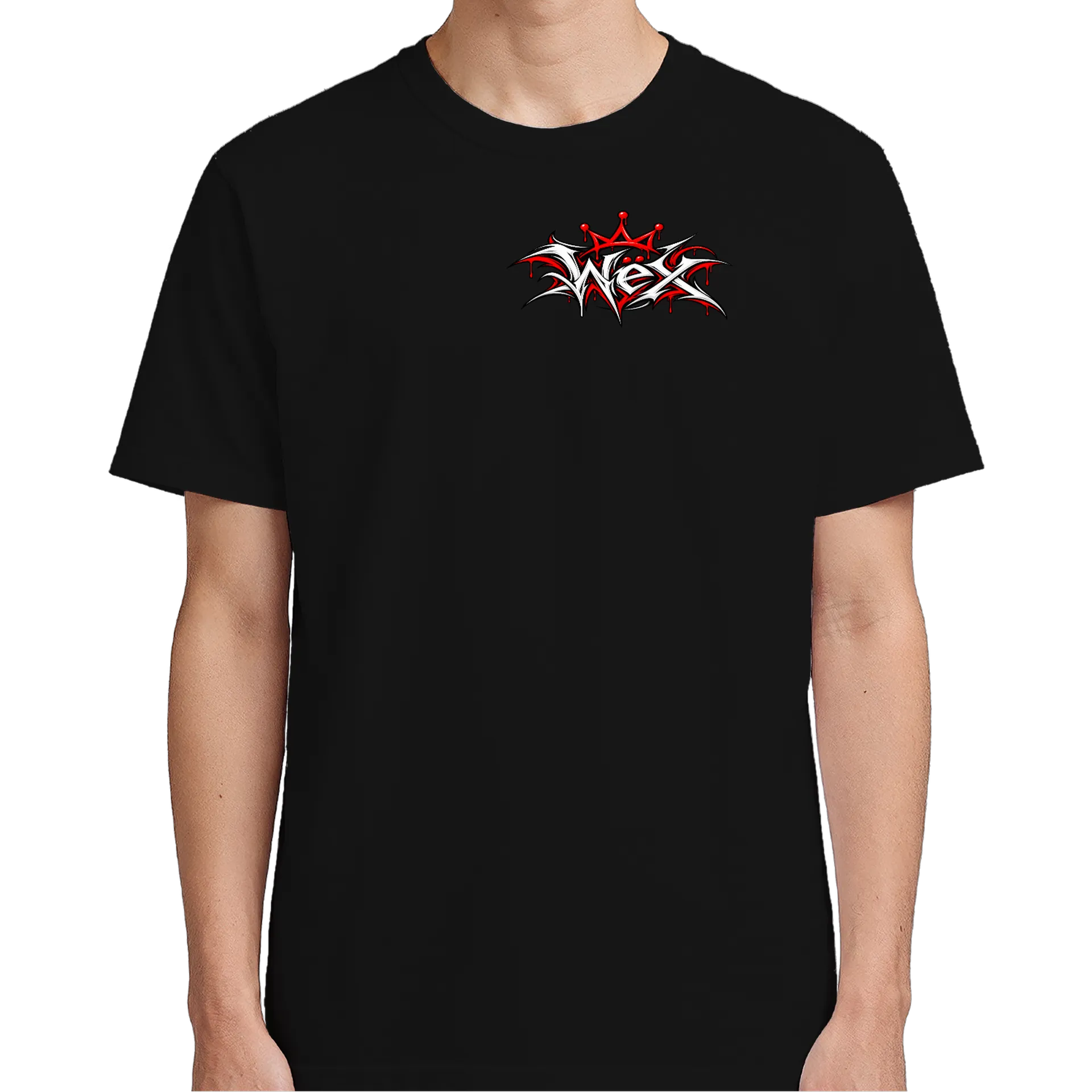 Camiseta N°1 (Chora agora,Ri depois) de WëX — imagem 4 de 6