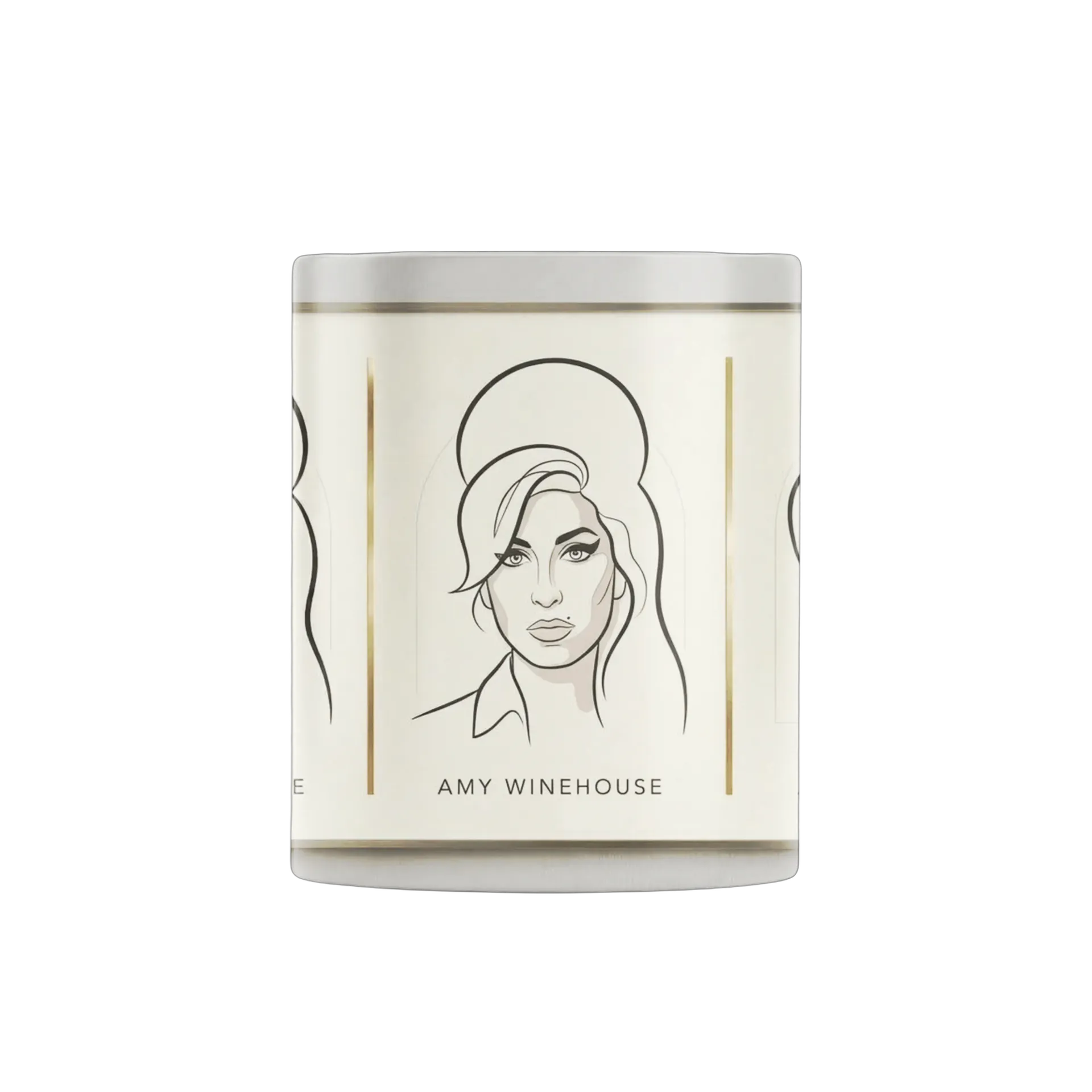 Caneca Amy Winehouse Retrato Minimalist Art 325ml de Caneca Store — imagem 1 de 4