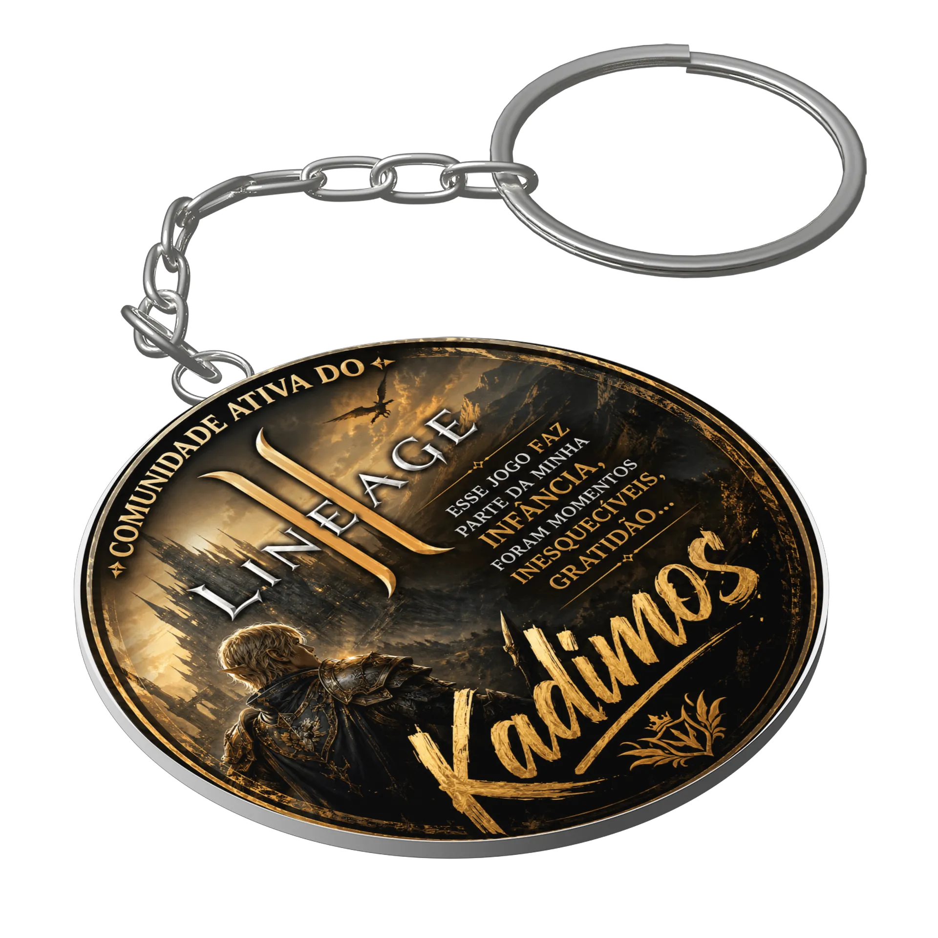 Chaveiro personalizado - Lineagell - Imagem 1
