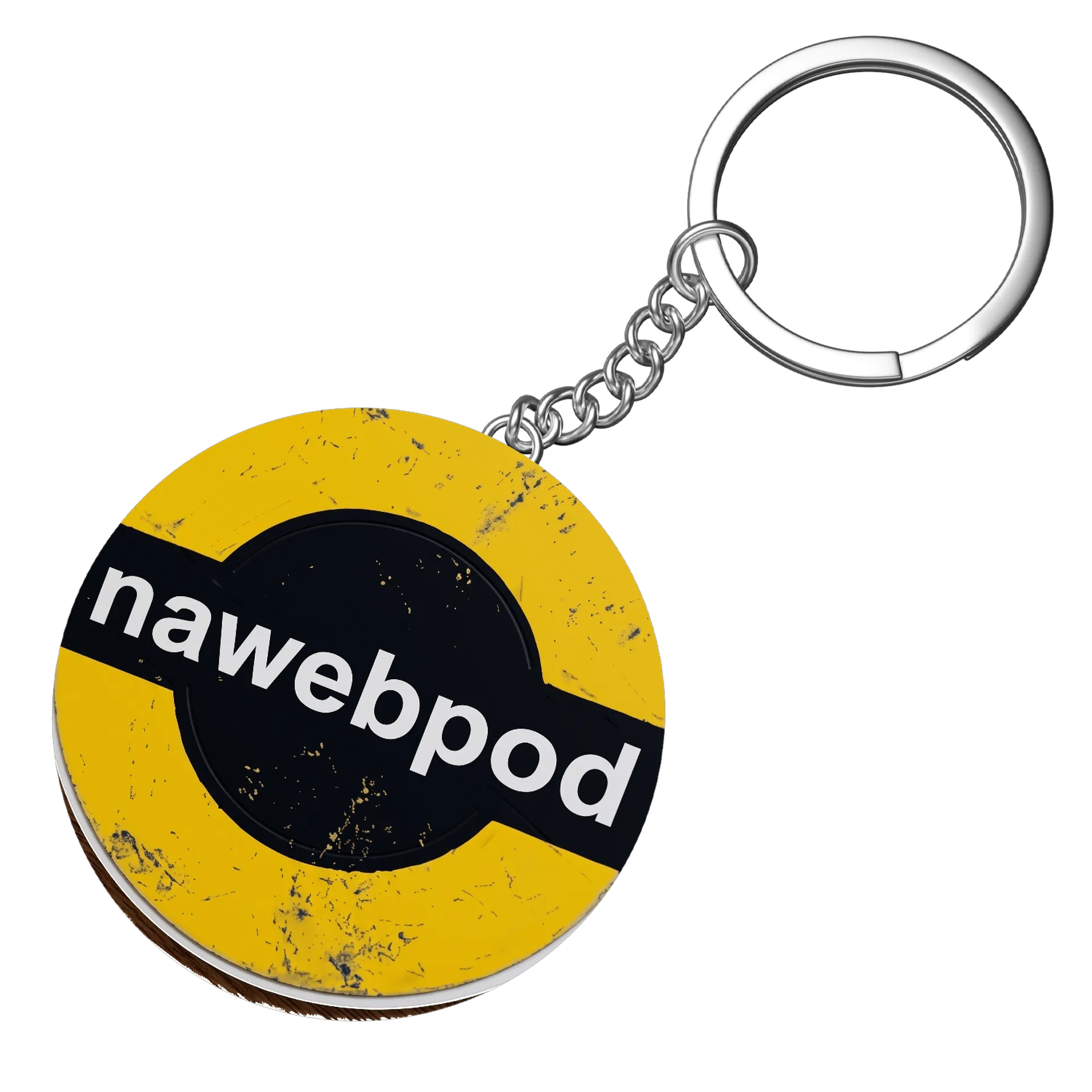 Chaveiro personalizado de NAWEBPOD — imagem 3 de 3