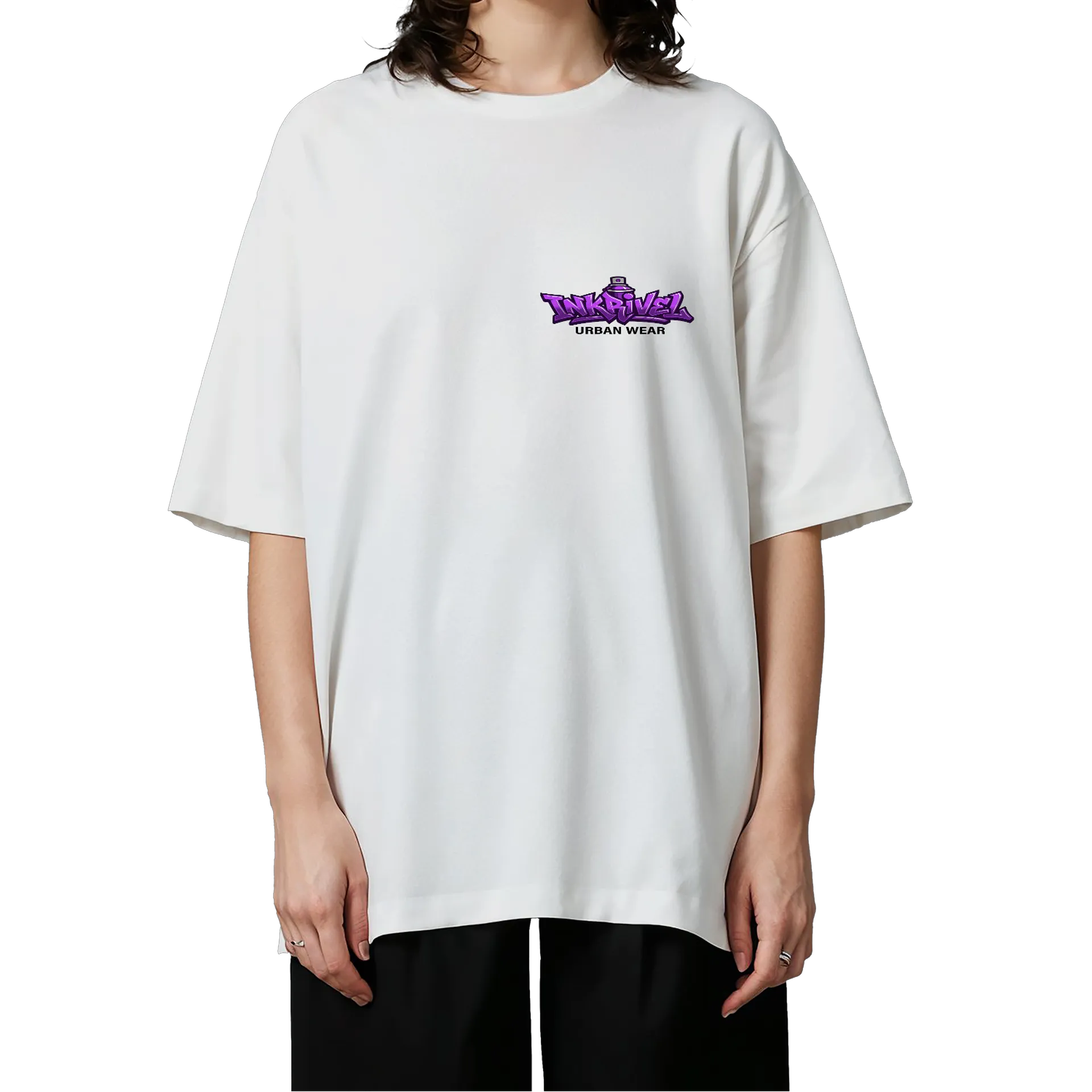 Camiseta Oversized Bulldog Graffiti - Urban Petz | Inkrivel - Imagem 3